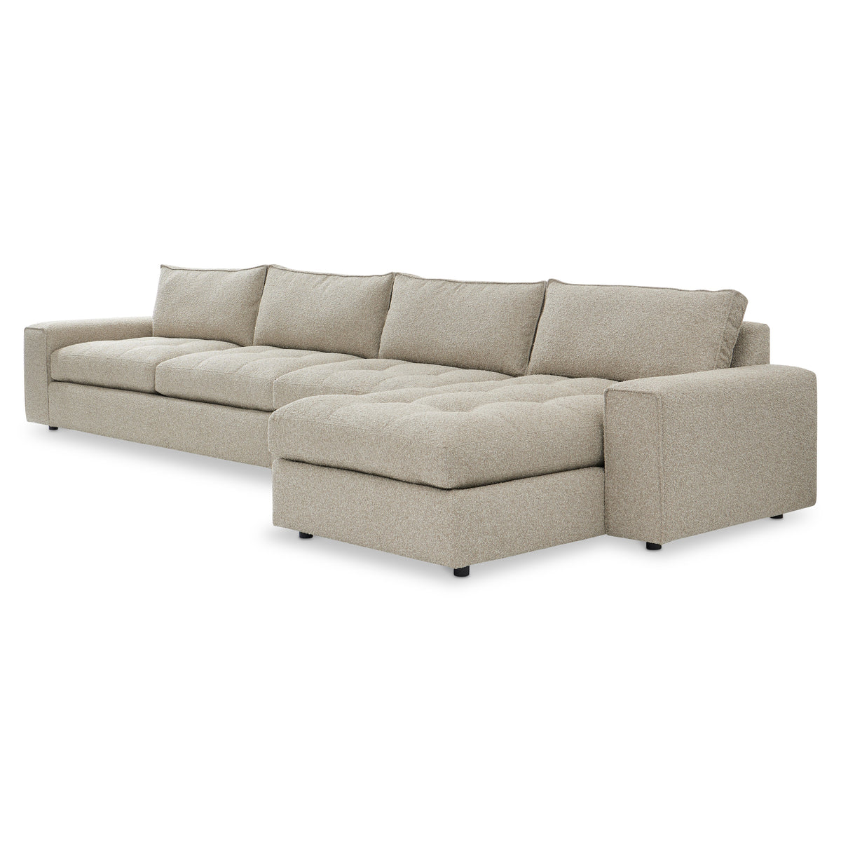 Nest 3pc Right Facing Fabric Sectional by Bernhardt
