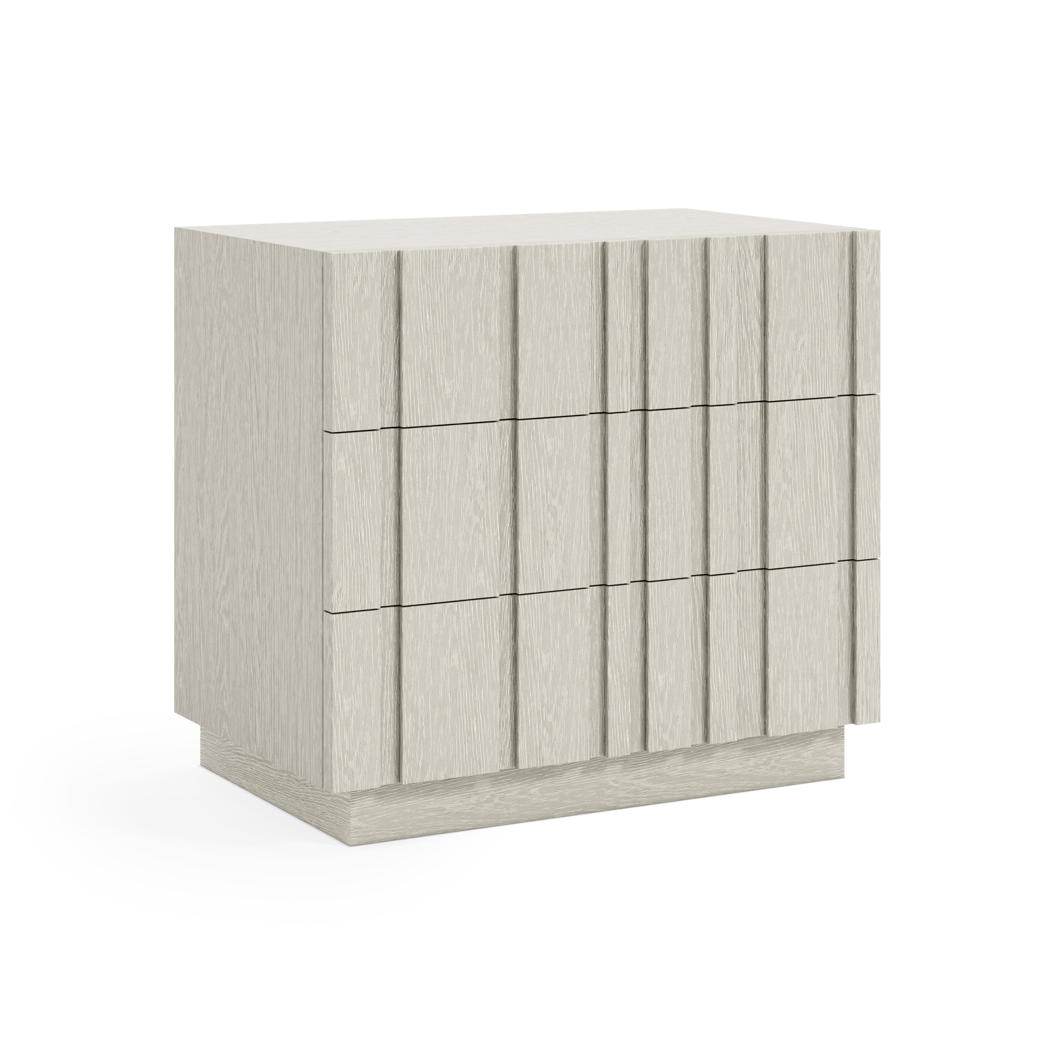 Tempo 3-Drawer Wood Nightstand by Bernhardt
