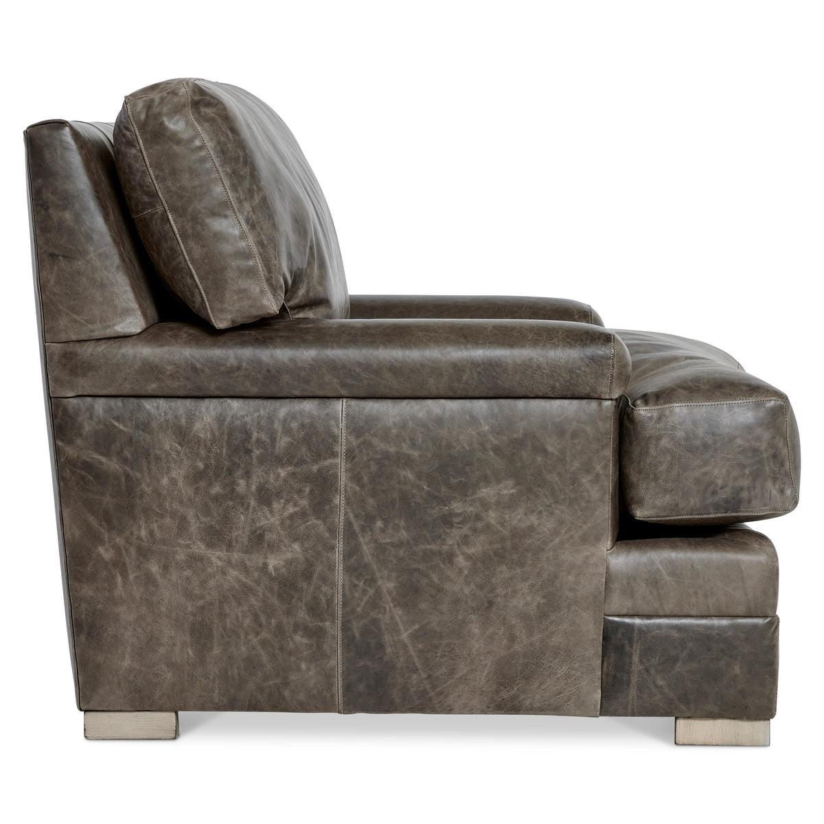 Burnham Leather Chair by Bernhardt