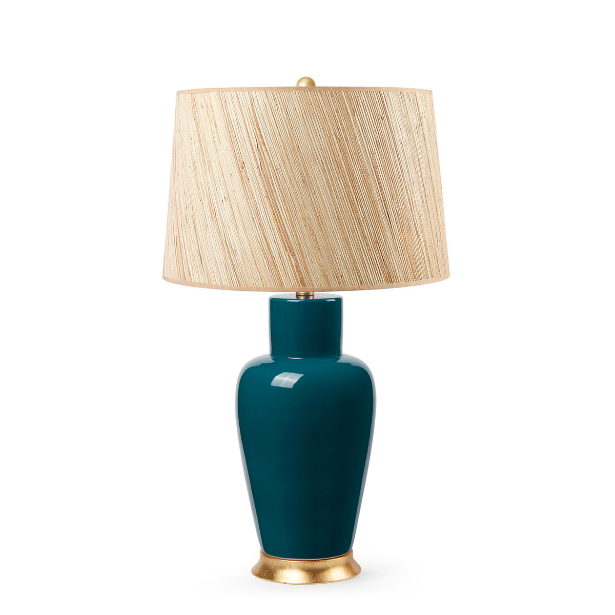 Kylie Lamp with Shade 17-inch Papyrus with Gold