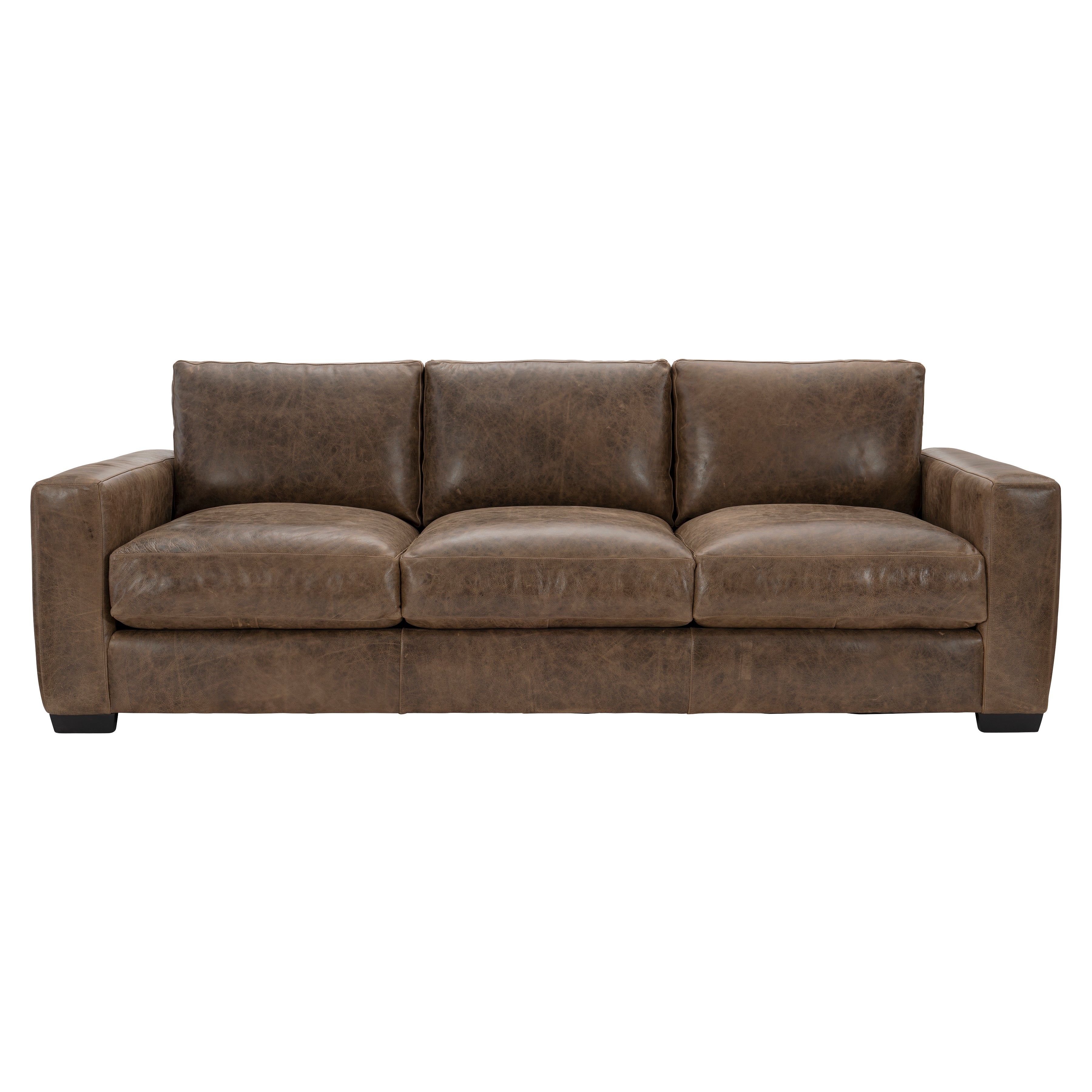 Dawkins Leather Sofa by Bernhardt