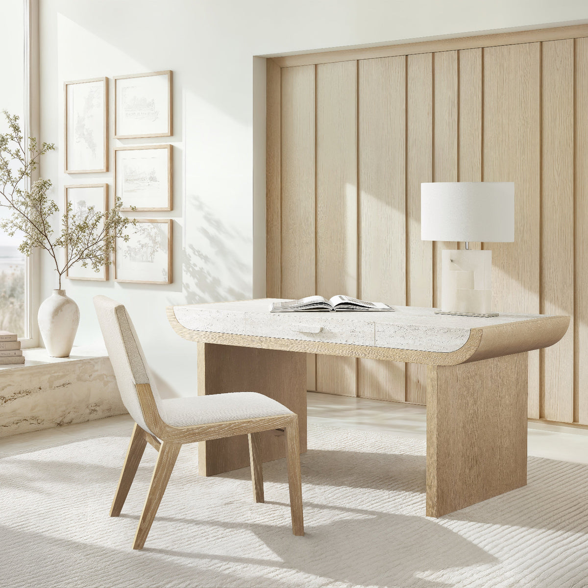 Asana Side Chair by Bernhardt
