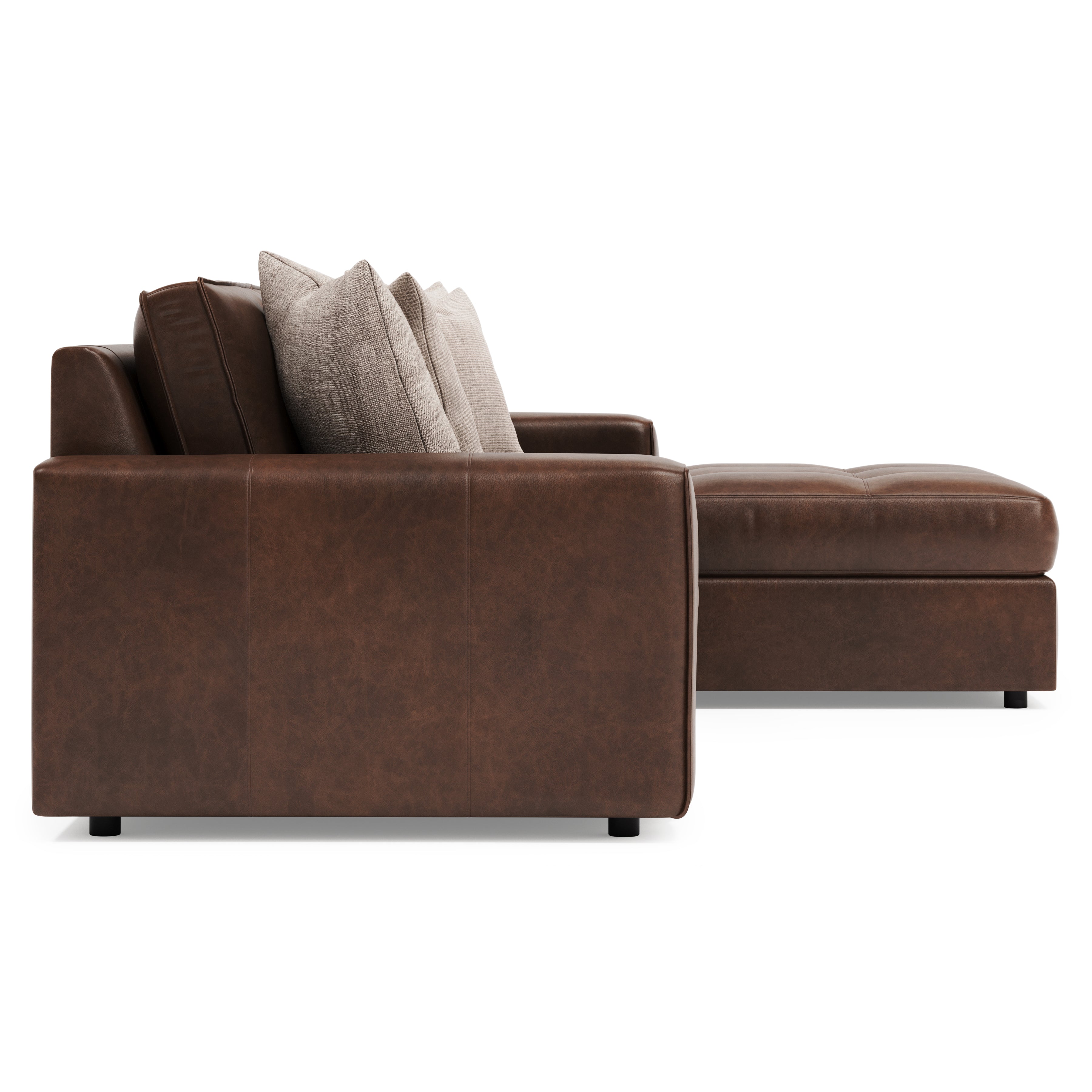 Nest 2-Piece Leather Sectional by Bernhardt