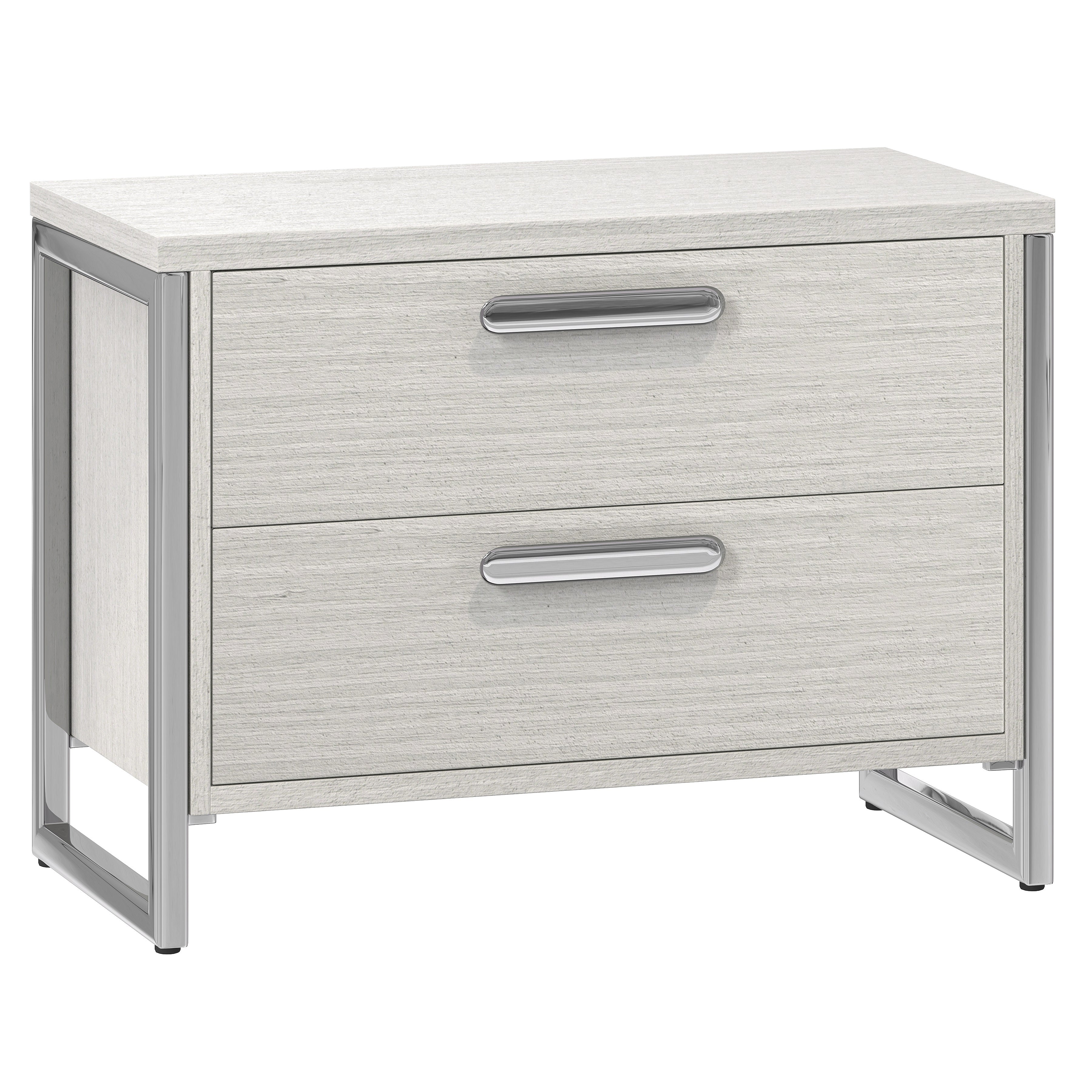 Stratum Nightstand with 2 Drawers by Bernhardt