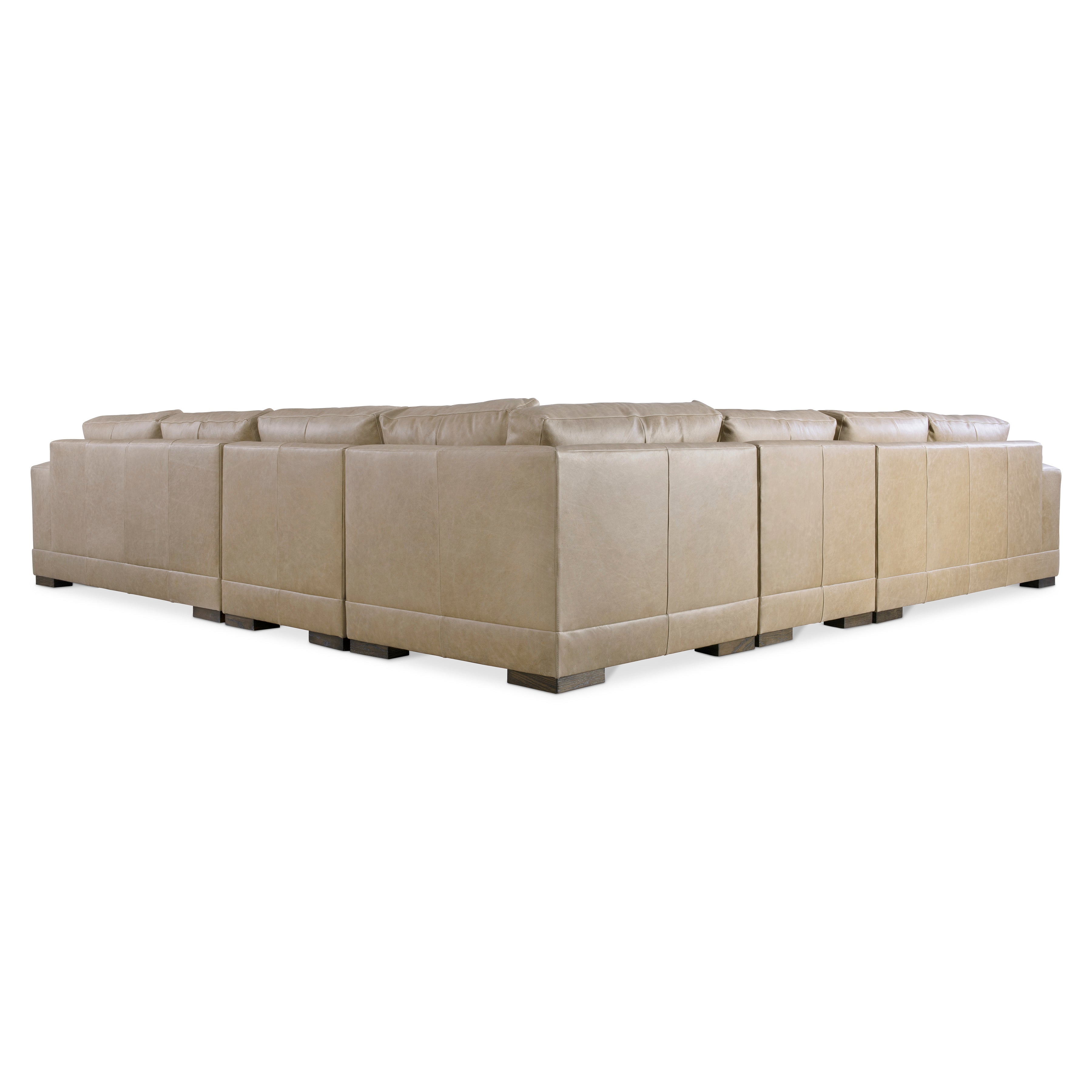 Lars Leather 5-Piece Sectional by Bernhardt