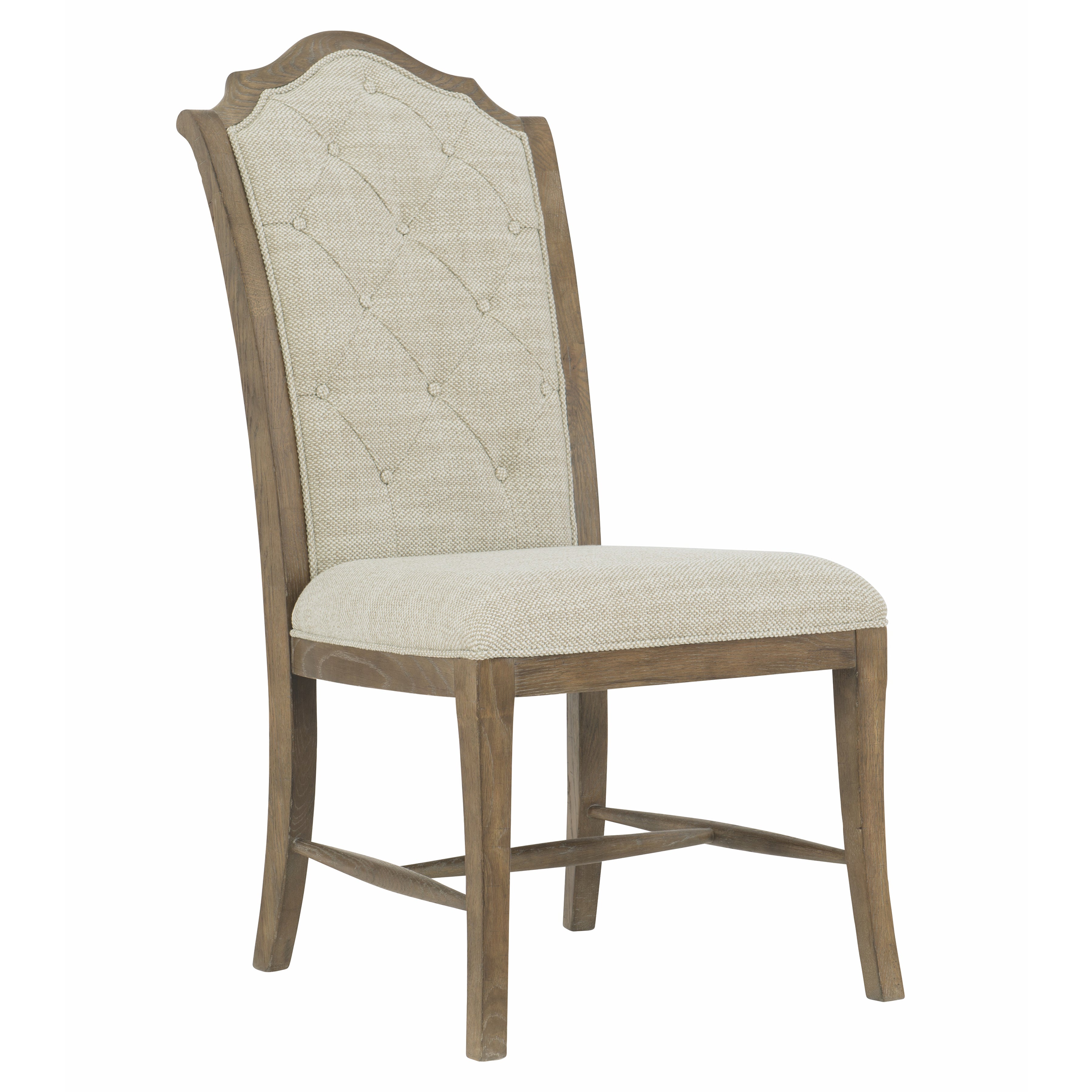 Rustic Patina Side Chair in Peppercorn Finish by Bernhardt