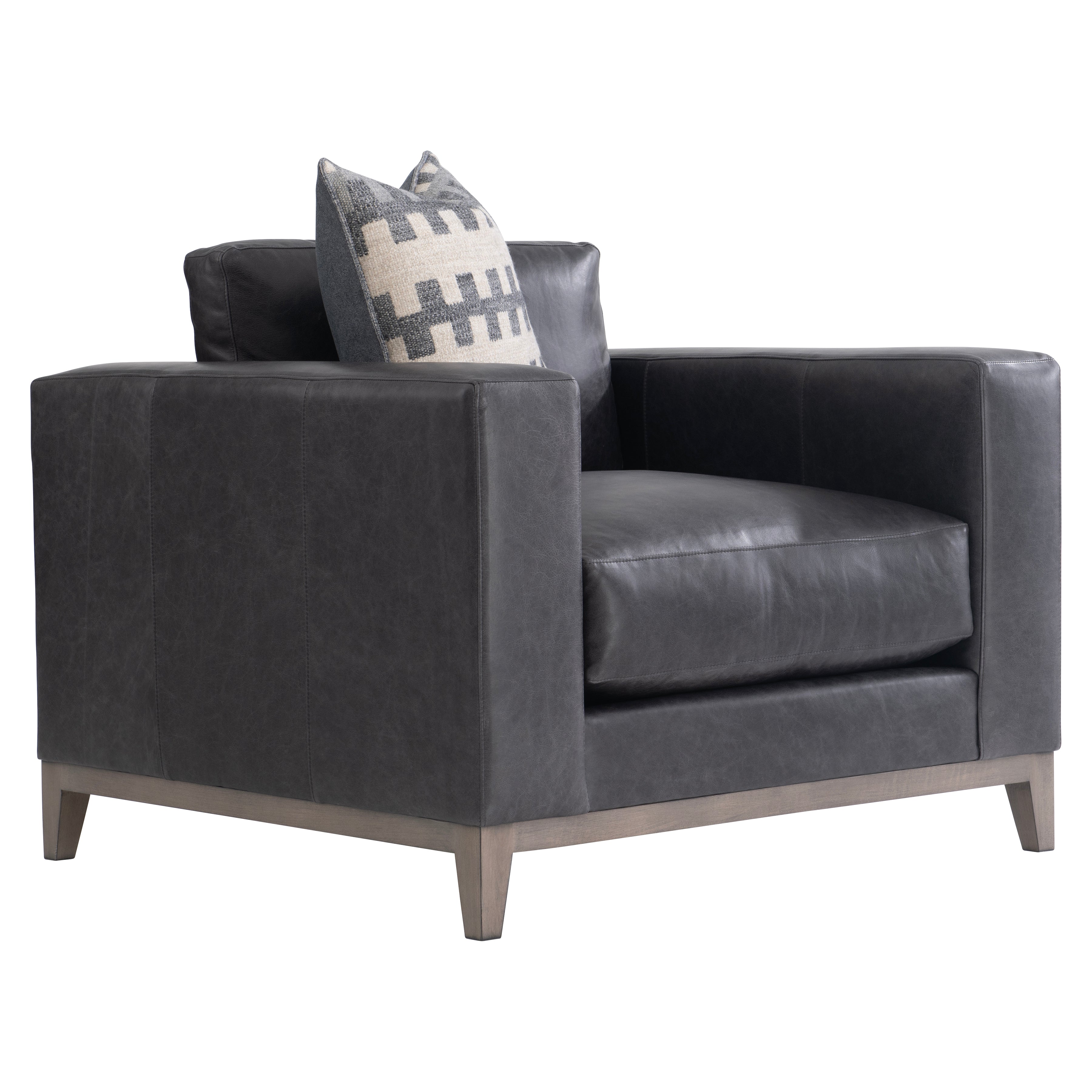 Noel Leather Chair by Bernhardt