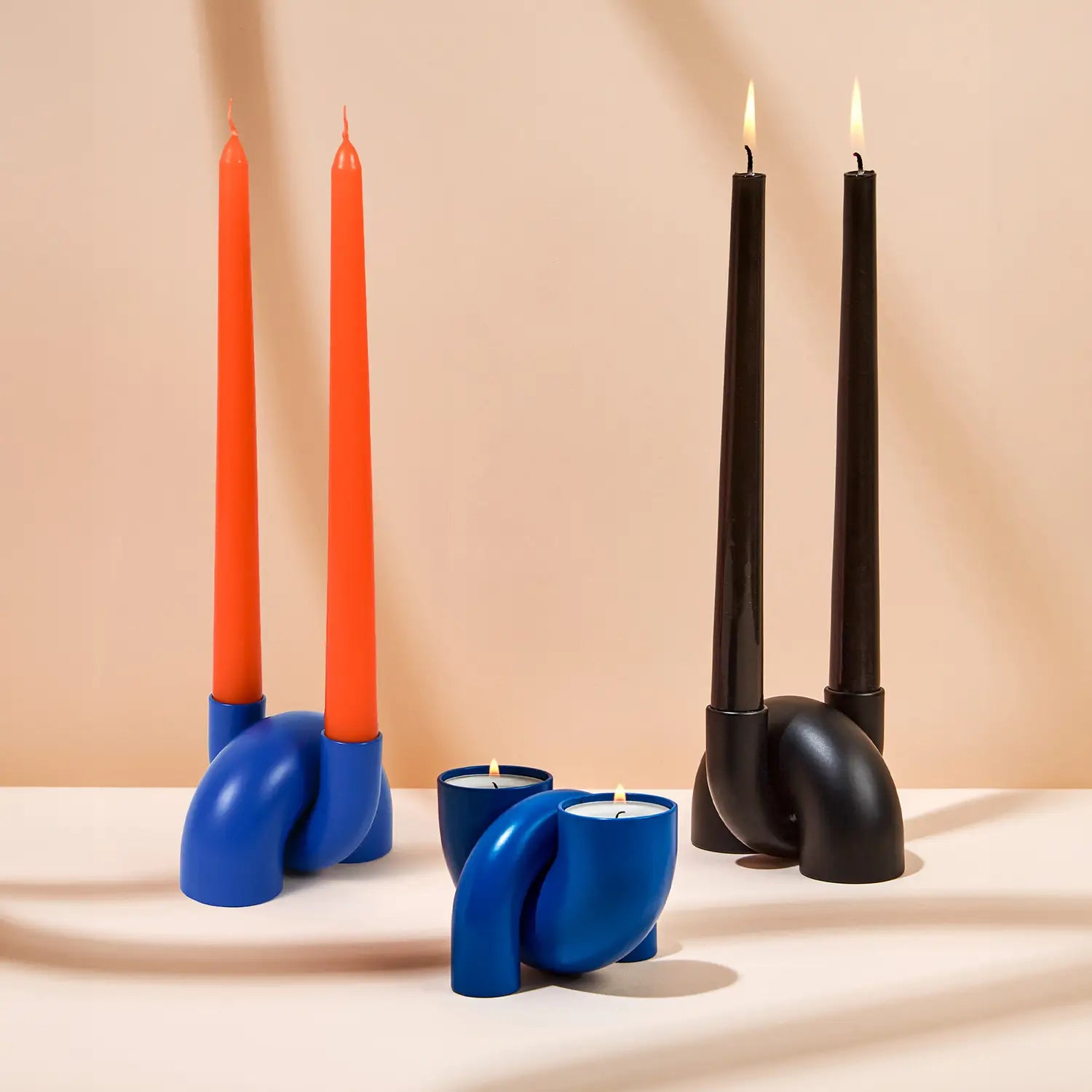 54 Celsius Macaroni Candleholder - Thumbnail 4