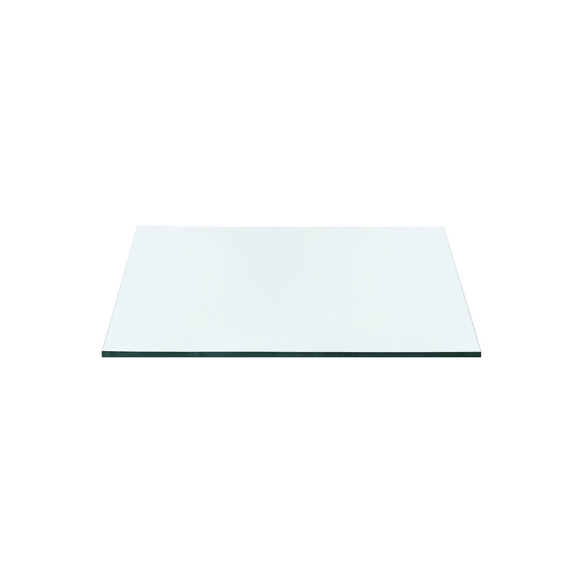 Madeline 1-Drawer Side Table Glass Top/Clear