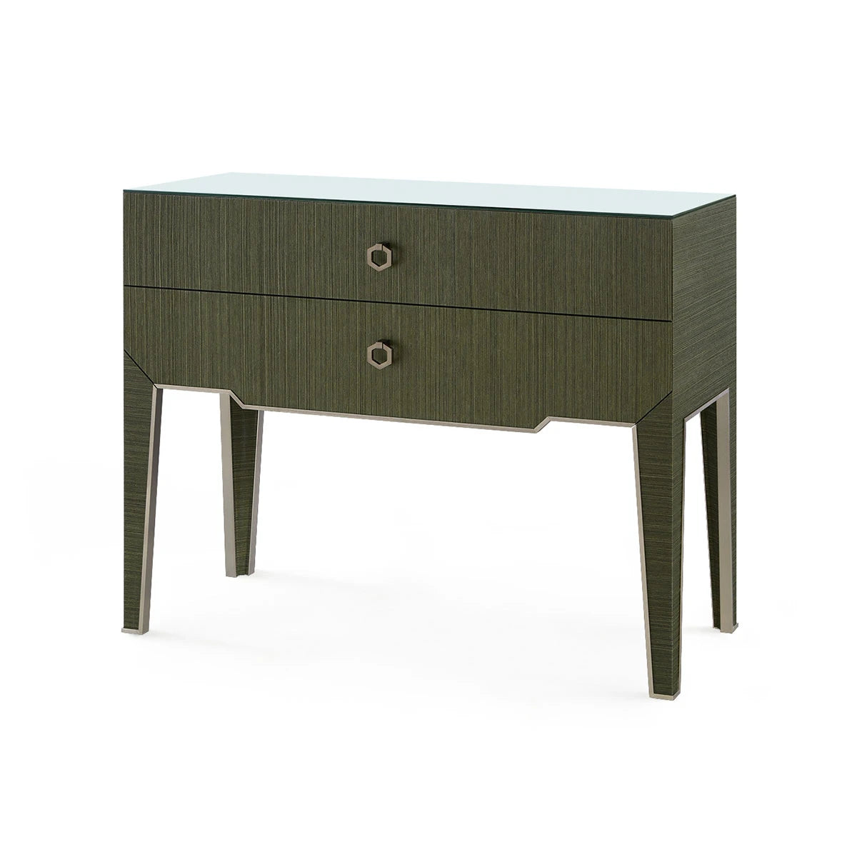 Madeline Console with Glass Top