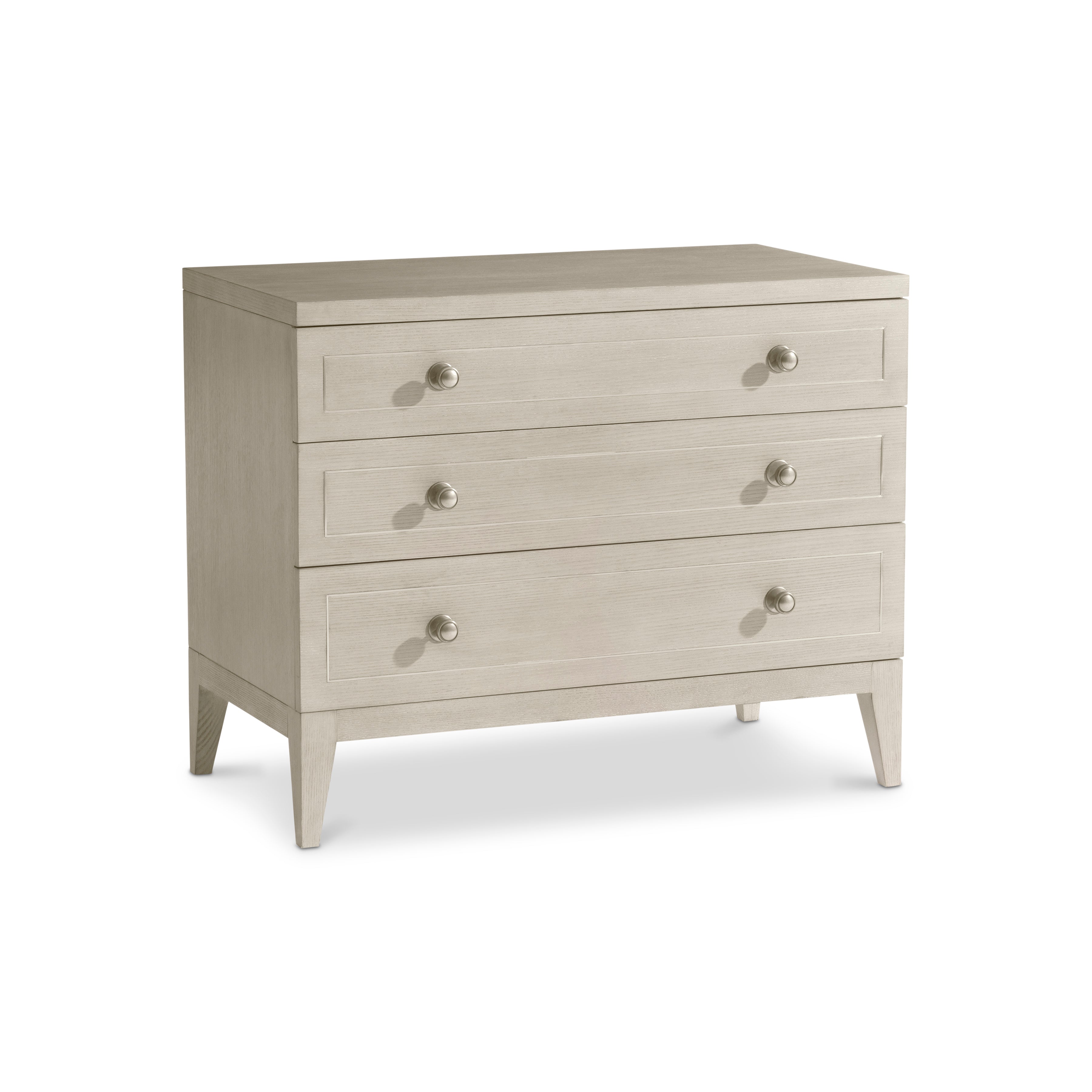 Cornelia 36" 3-Drawer Nightstand by Bernhardt