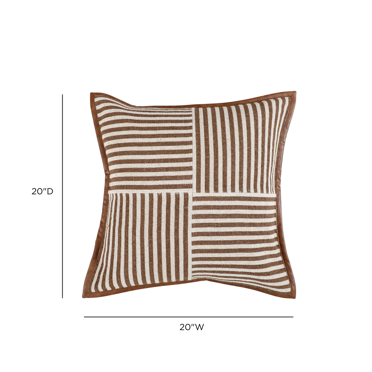 Kora 20" Contract-Grade Throw Pillow