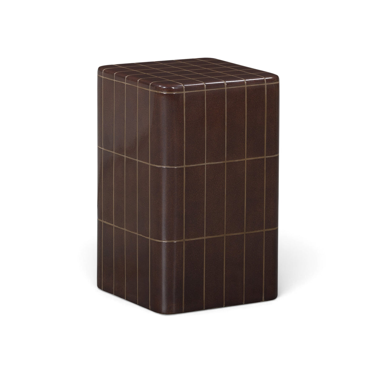 Tatiana Square Concrete Indoor/Outdoor Side Table