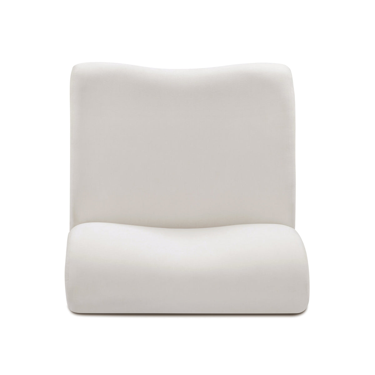 Zenith Contract-Grade Upcycled Fabric Armless Chair