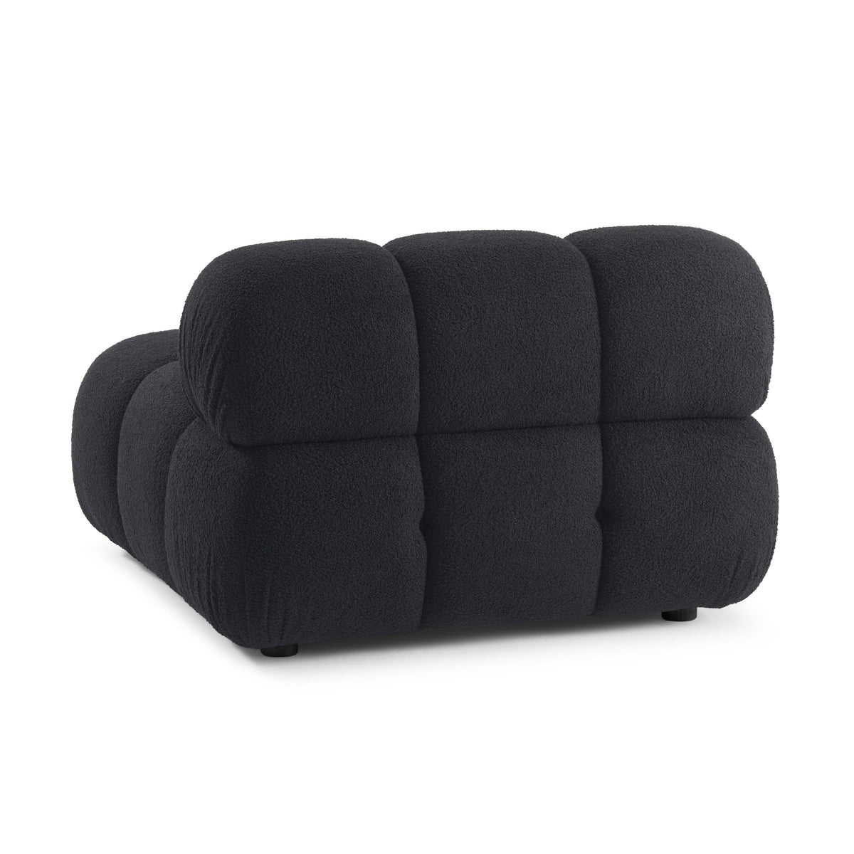 Calliope Performance Vegan Shearling Modular Armless Chair