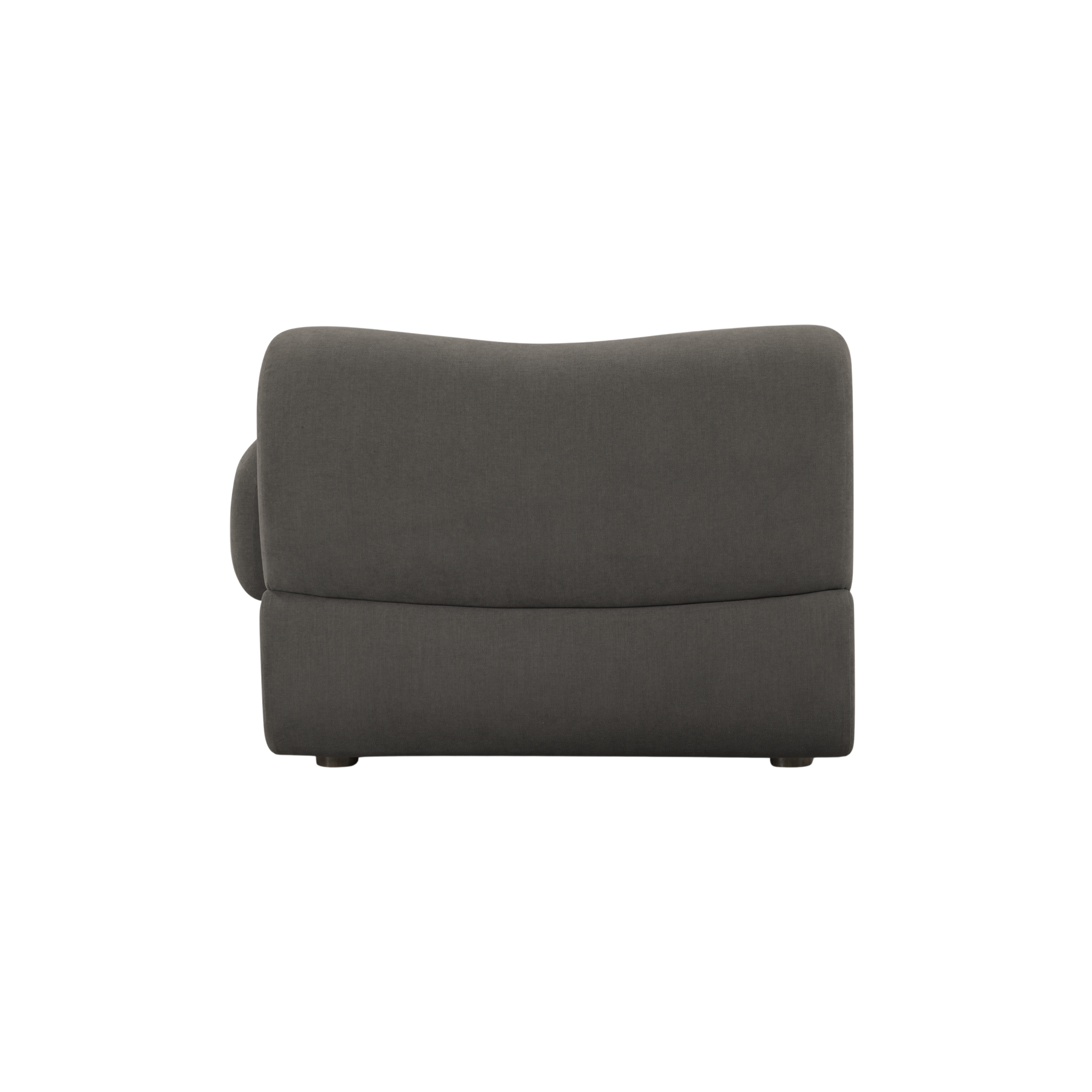 Zenith Contract-Grade Upcycled Fabric Corner Chair