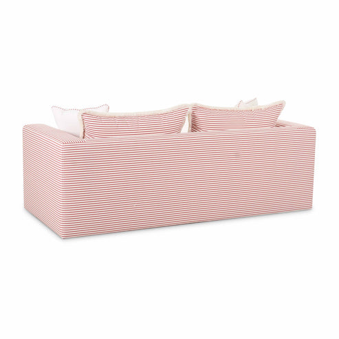 Salty 84.5" Striped Contract-Grade Indoor/Outdoor Sofa