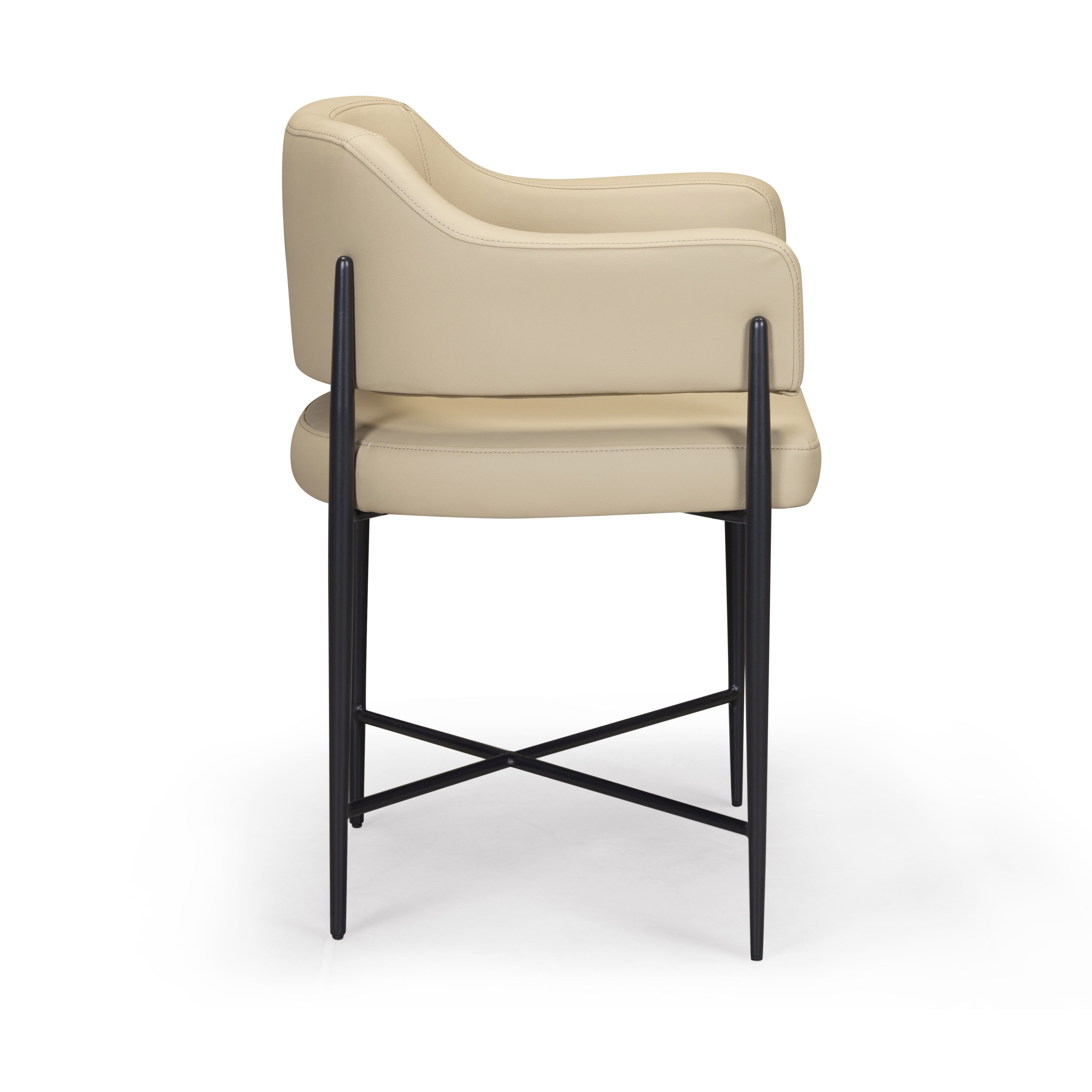 Sezanne Contract-Grade Vegan Leather Dining Chair