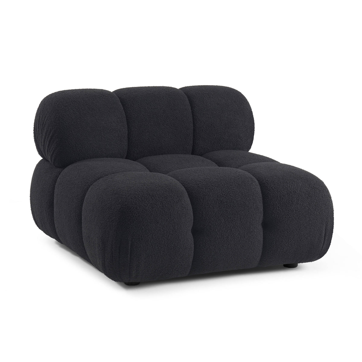 Calliope Performance Vegan Shearling Modular Armless Chair