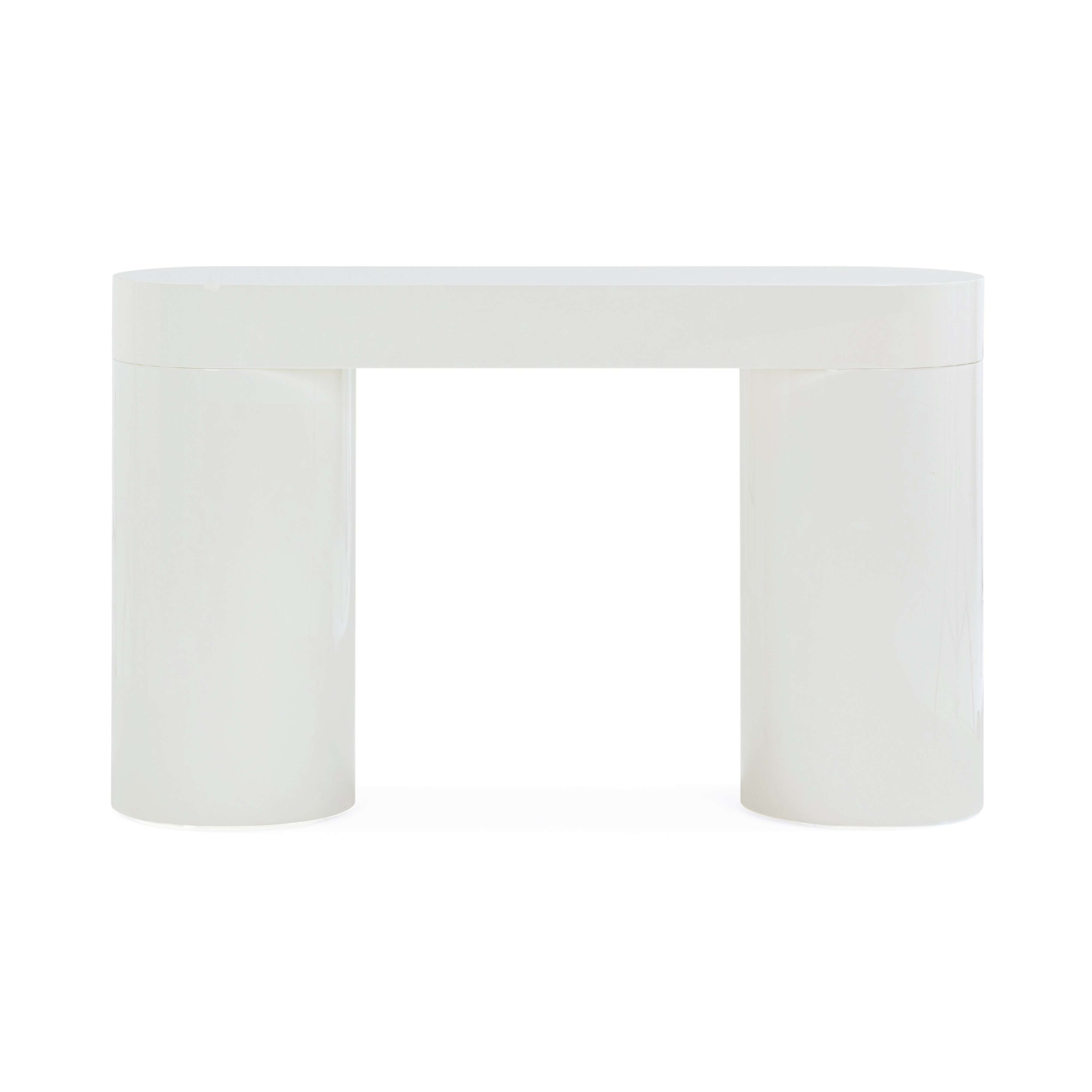 Mira High Gloss Console Table
