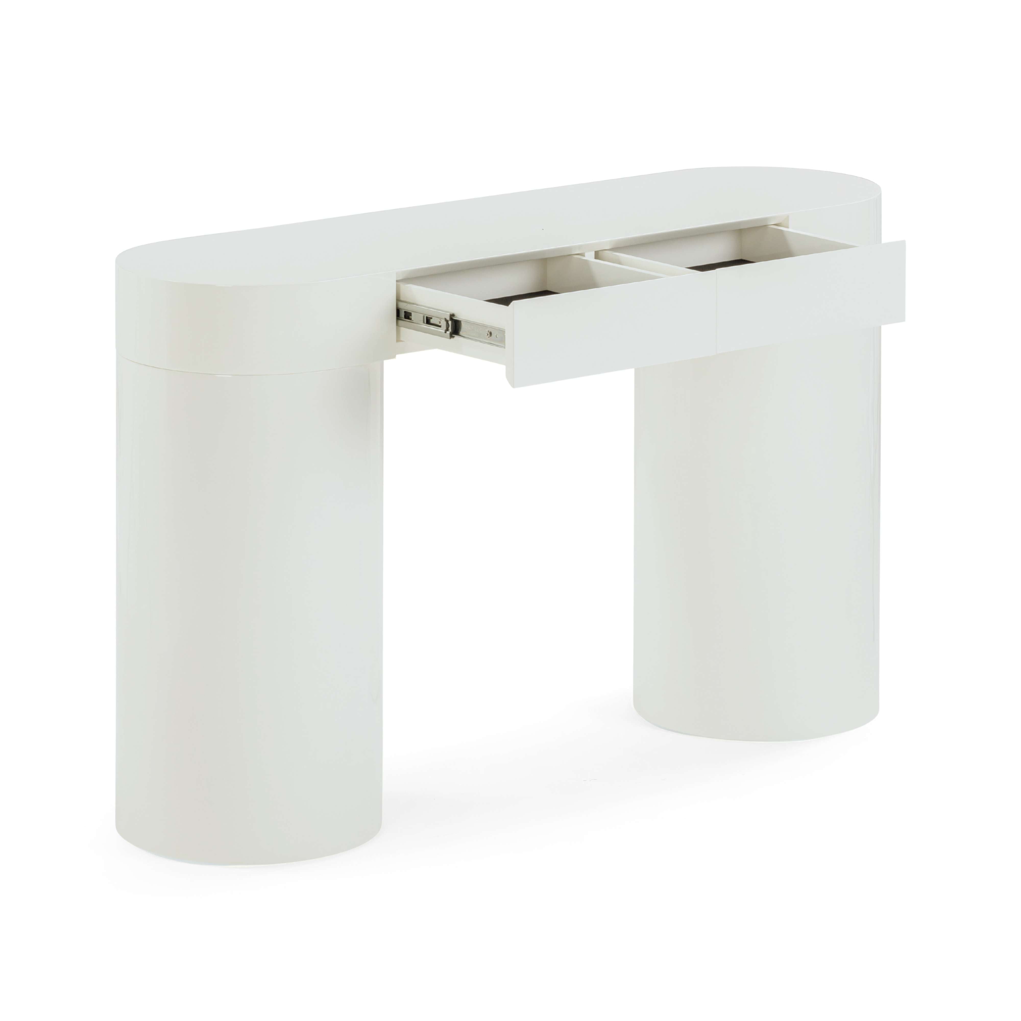 Mira High Gloss Console Table