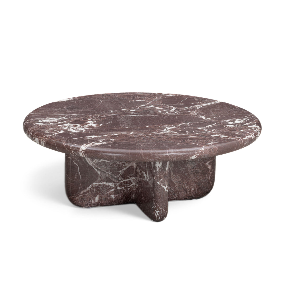 Juju 2-Piece Faux Marble Nesting Coffee Table Set