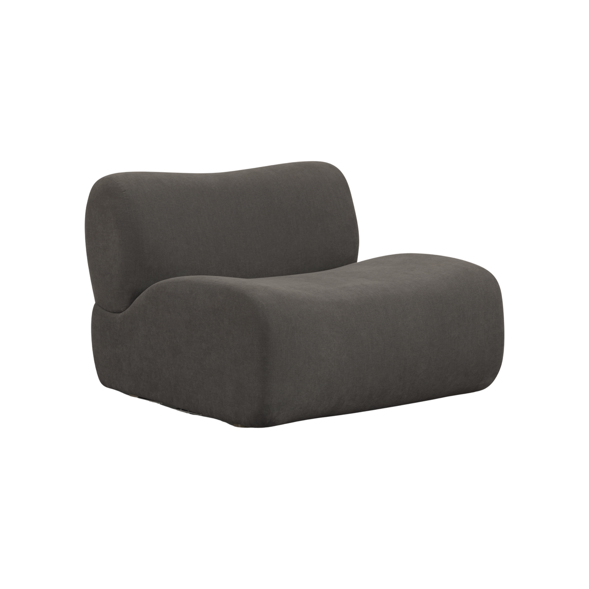 Zenith Contract-Grade Upcycled Fabric Armless Chair