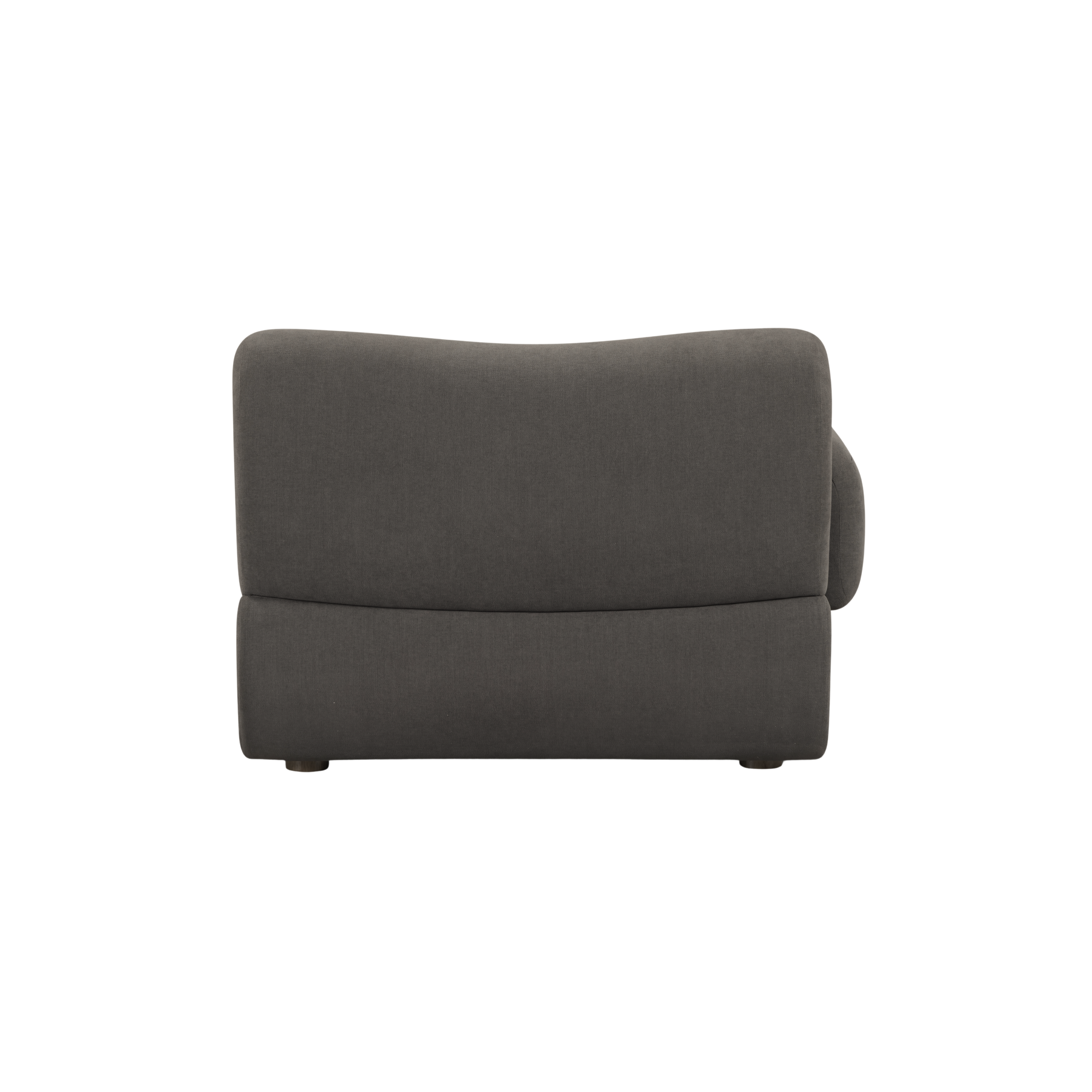 Zenith Contract-Grade Upcycled Fabric Corner Chair