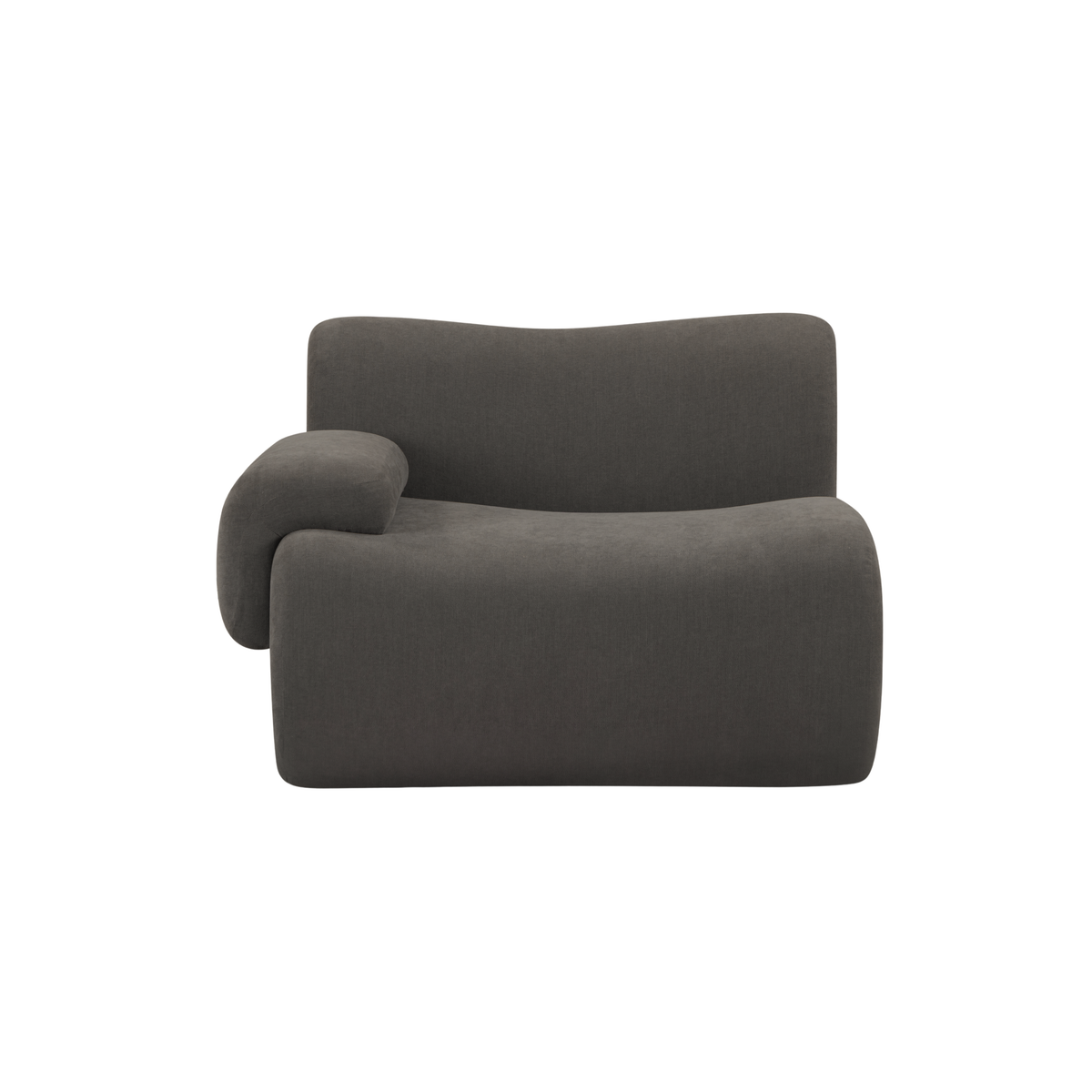 Zenith Contract-Grade Upcycled Fabric Corner Chair