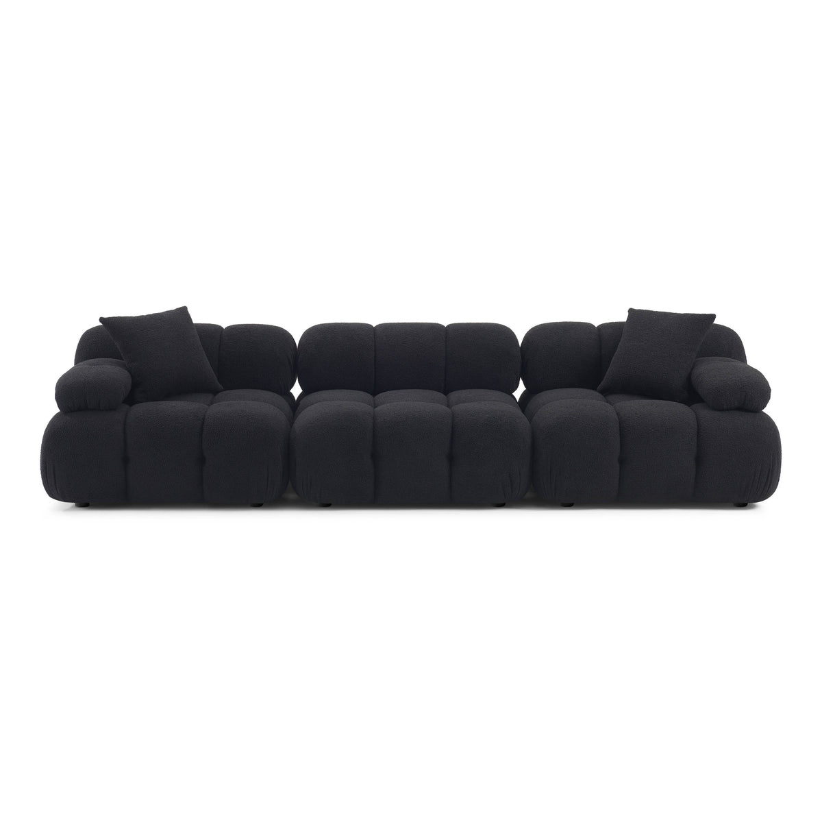 Calliope 118" Performance Vegan Shearling Modular Sofa