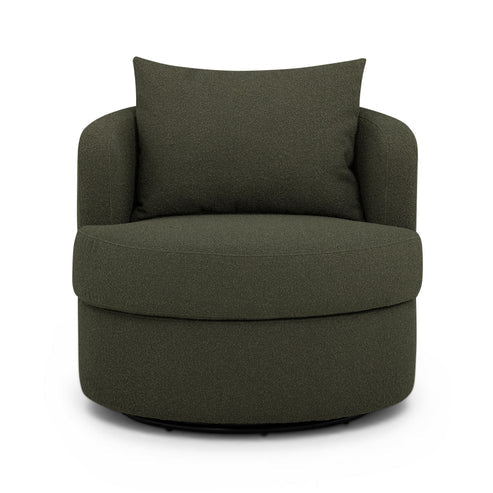 Silvi Performance Boucle Swivel Accent Chair