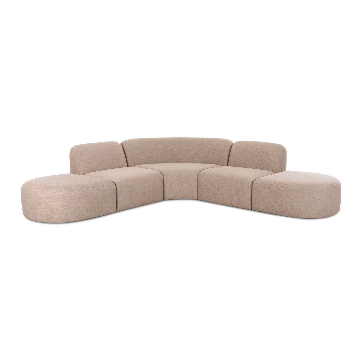 Gorge 5-Piece Modular Euro Sectional
