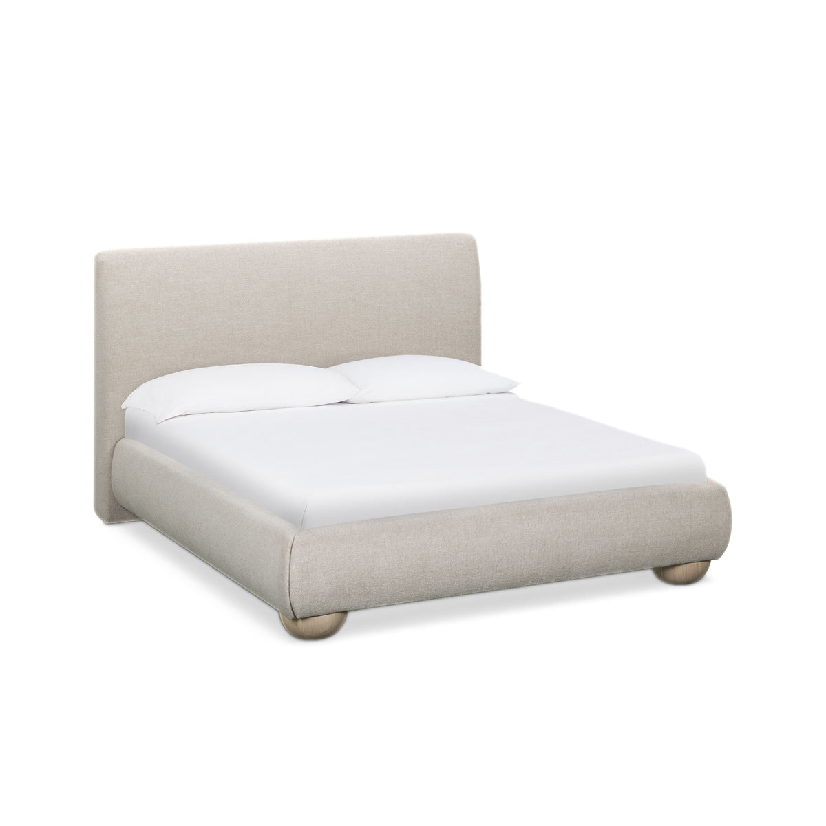 Rayne Textured Fabric Bed