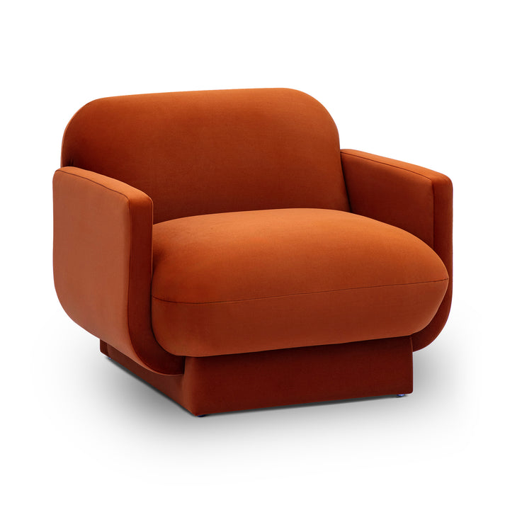 Azalea Performance Velvet Accent Chair