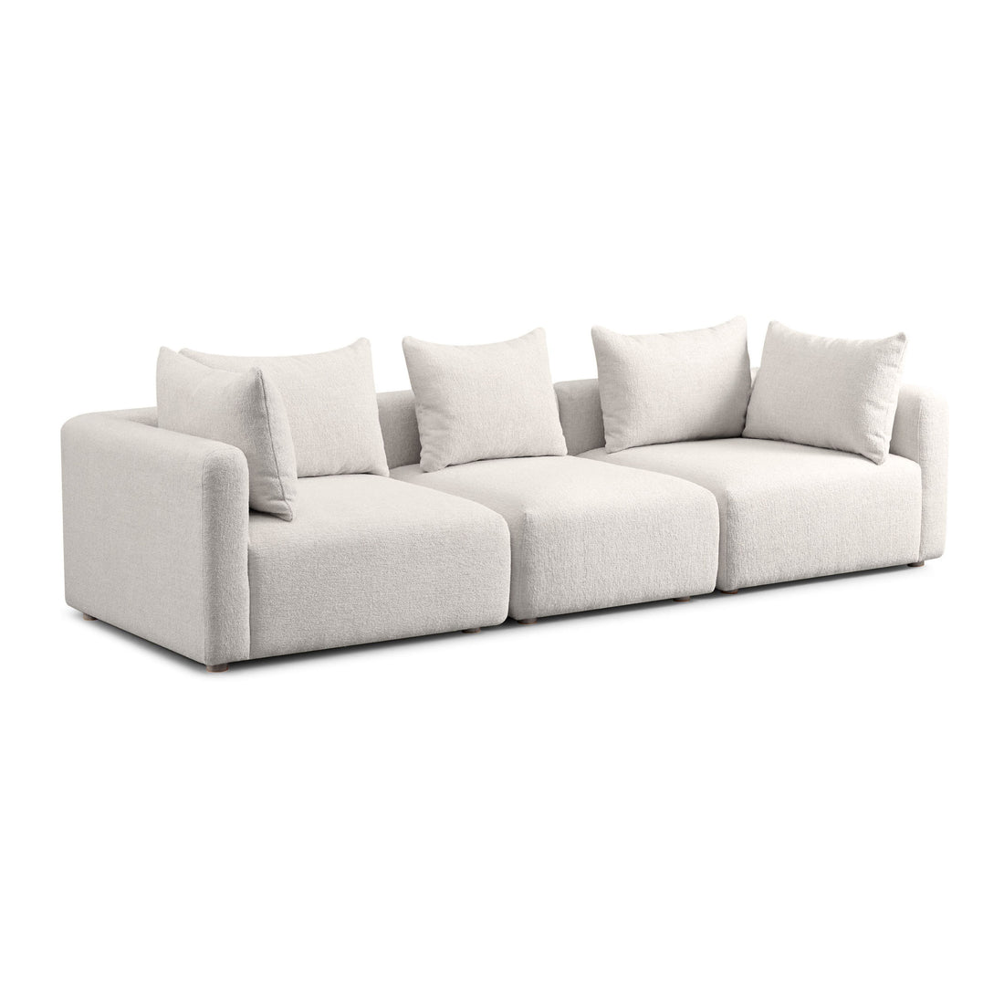 Hangover 112.5" Textured Fabric Sofa