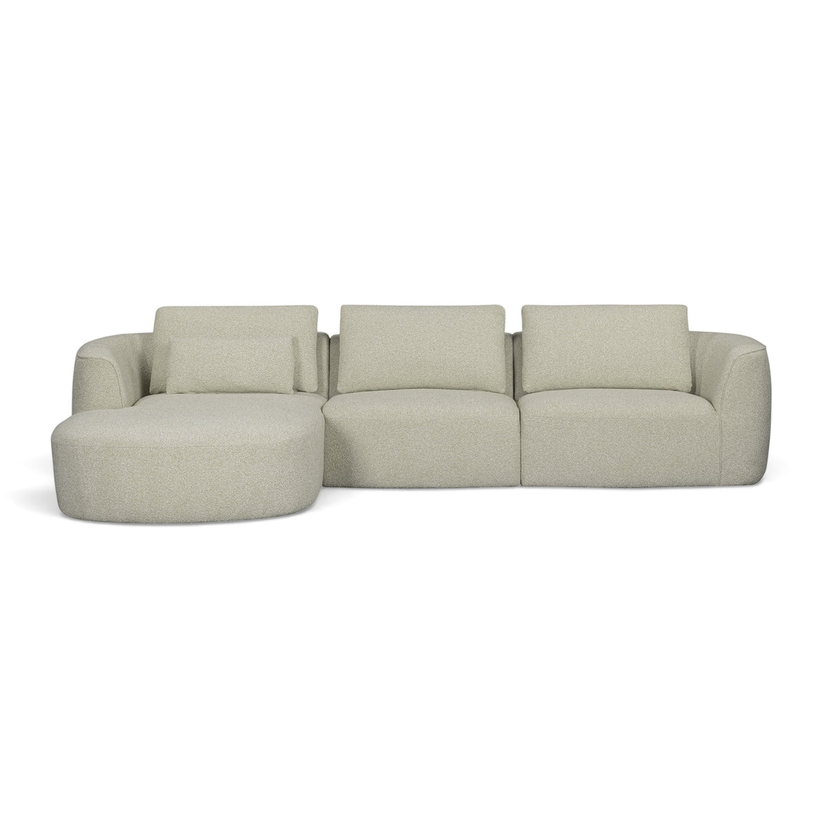 Noor 3-Piece XL 128" Modular Sectional
