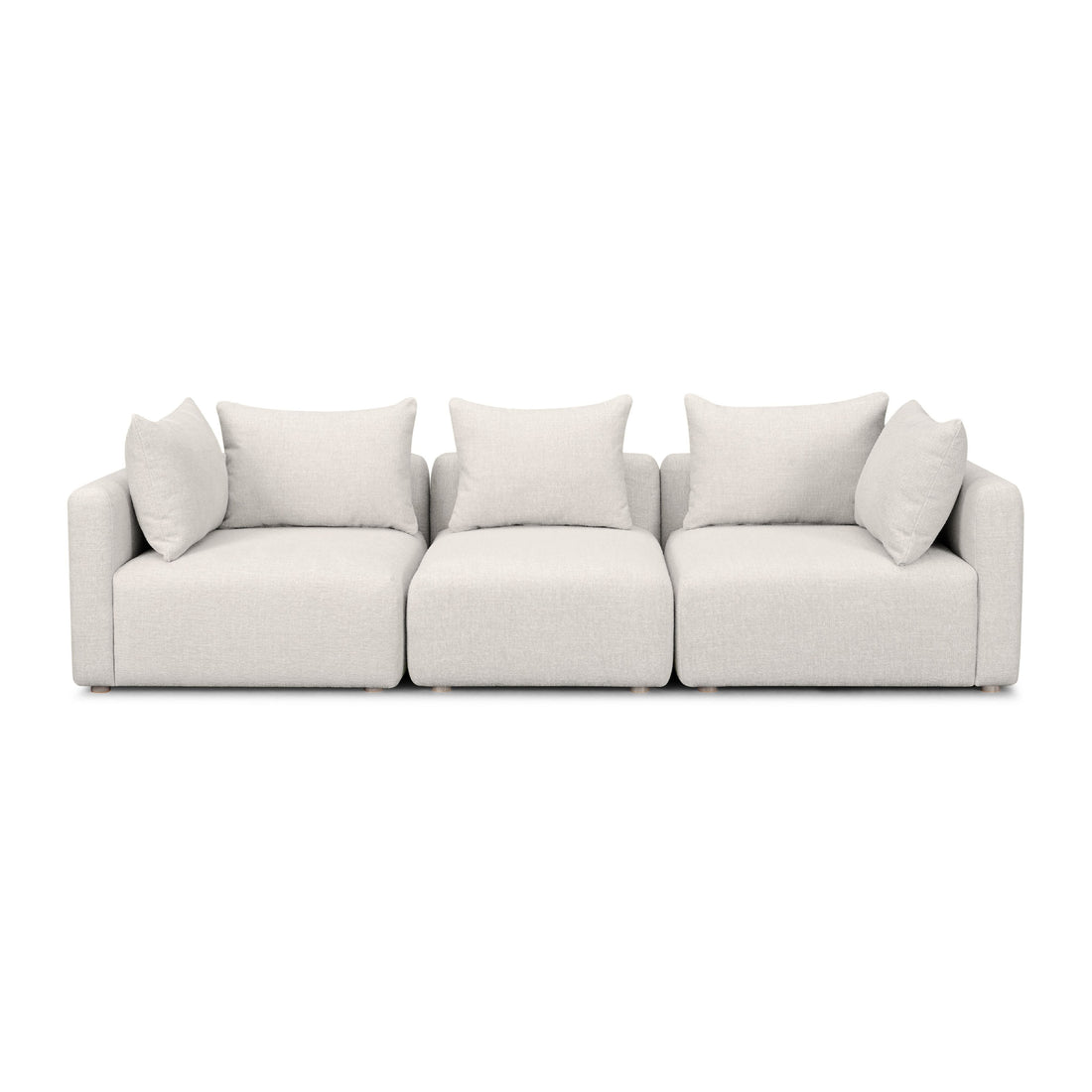 Hangover 112.5" Textured Fabric Sofa