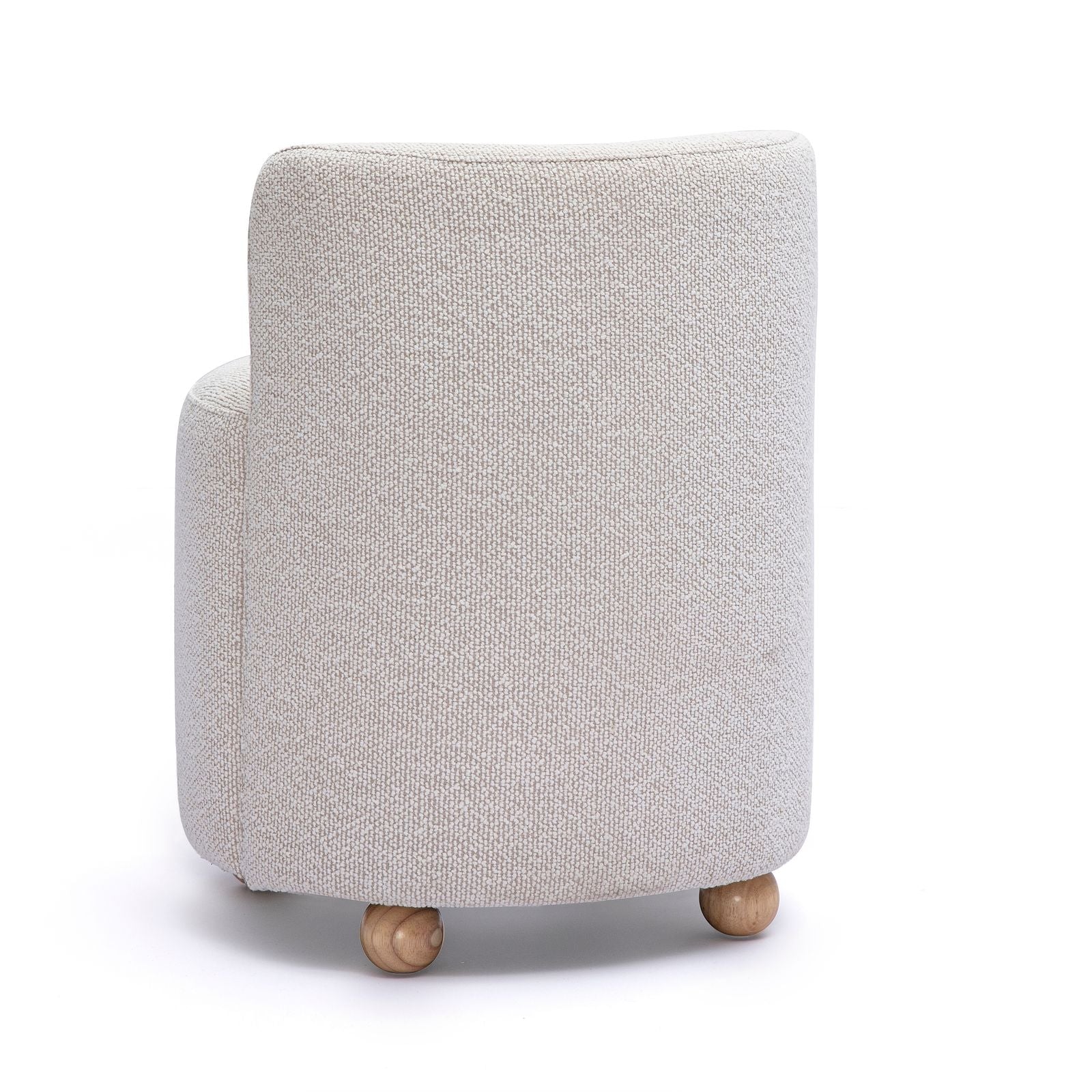 Hakuna Cream Performance Boucle Desk Chair