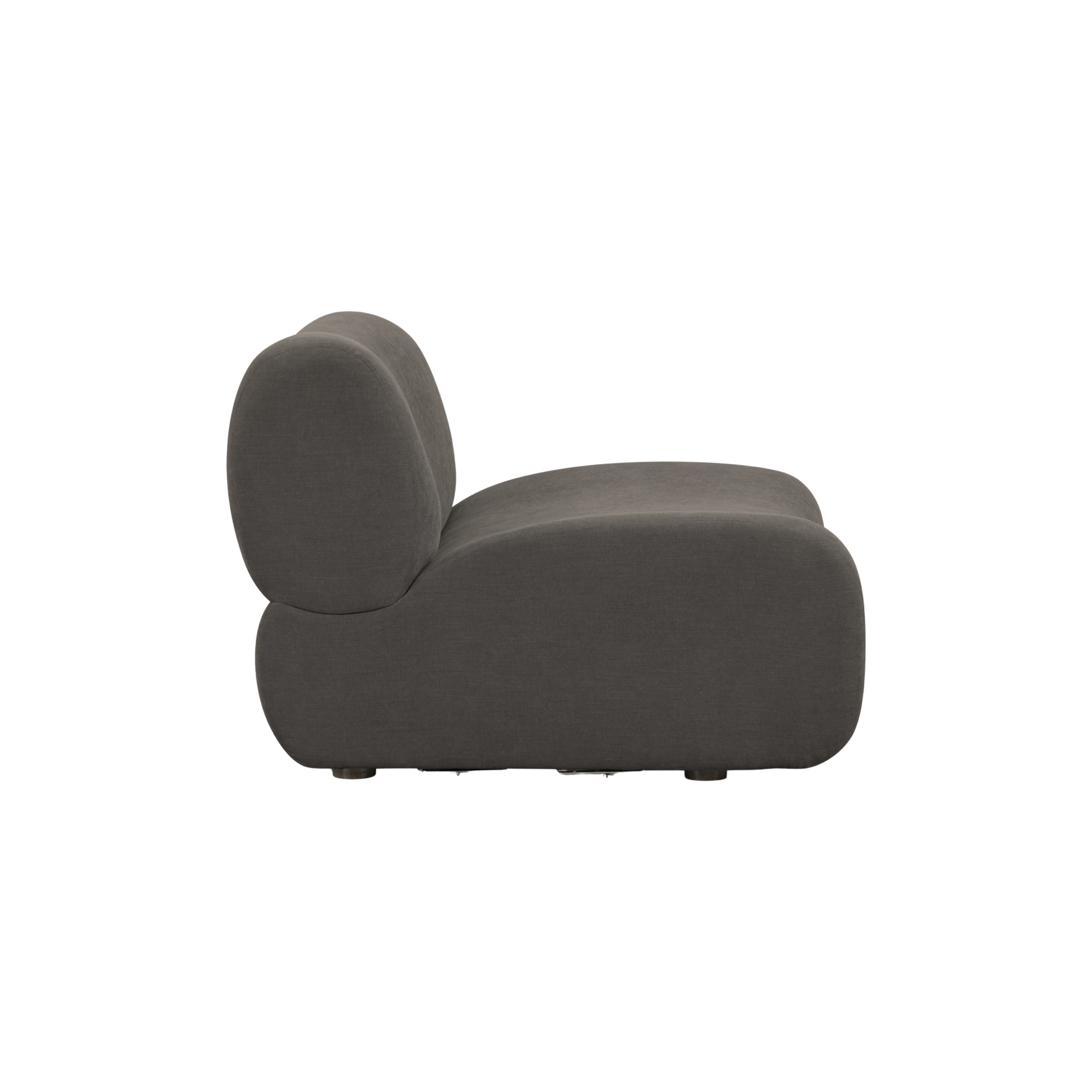 Zenith Contract-Grade Upcycled Fabric Armless Chair
