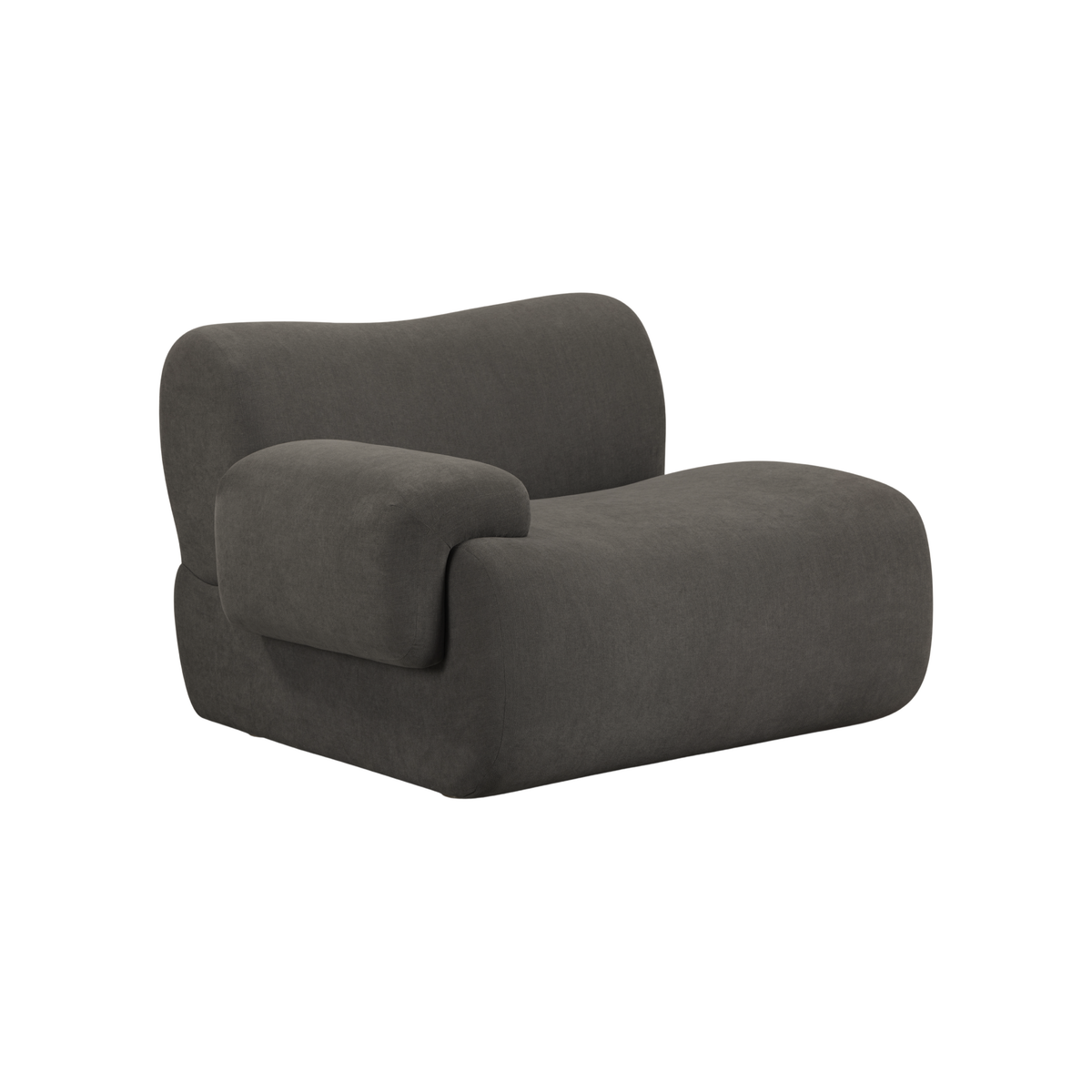 Zenith Contract-Grade Upcycled Fabric Corner Chair