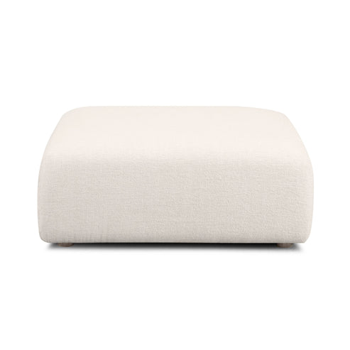 Hangover Contract-Grade Textured Fabric Ottoman