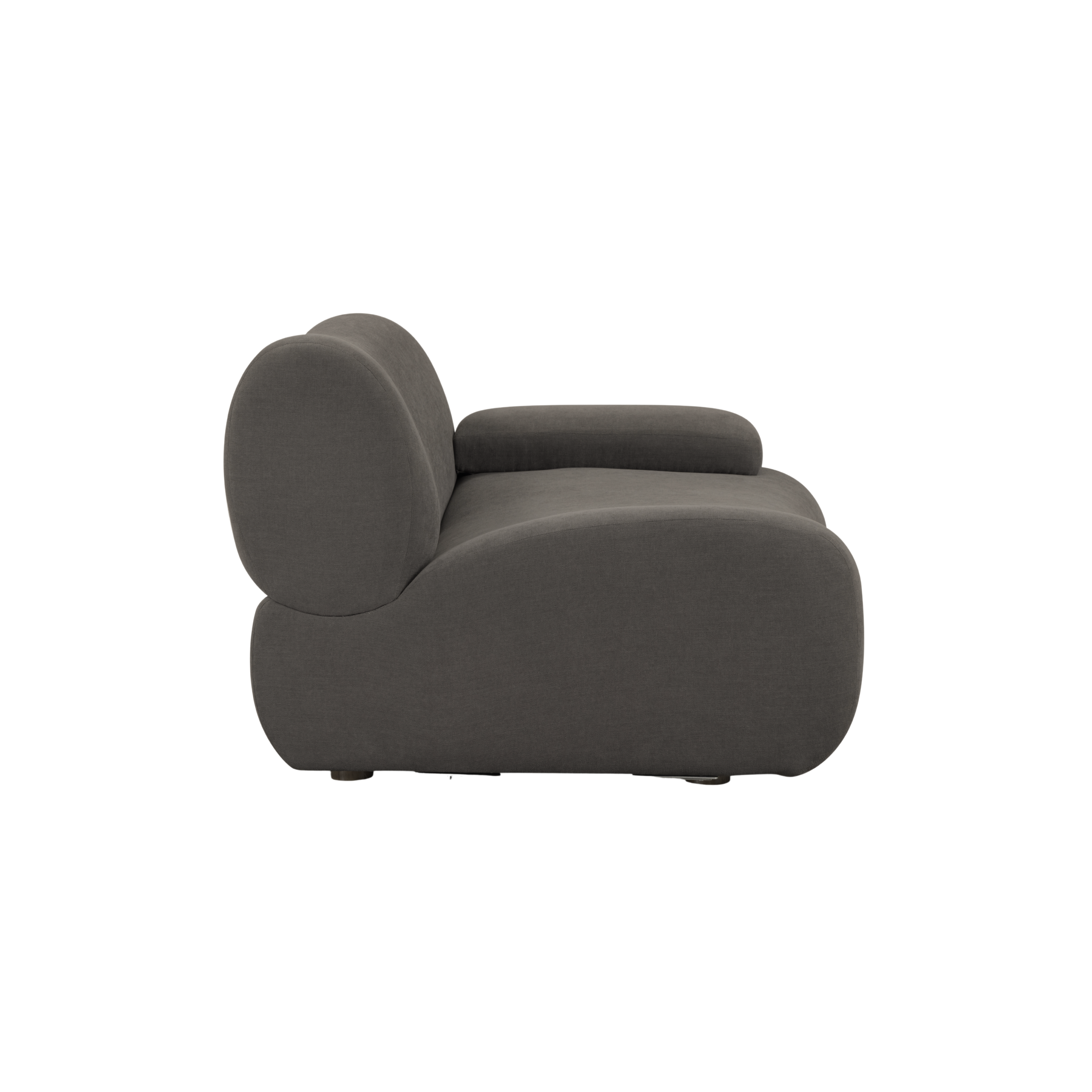 Zenith Contract-Grade Upcycled Fabric Corner Chair