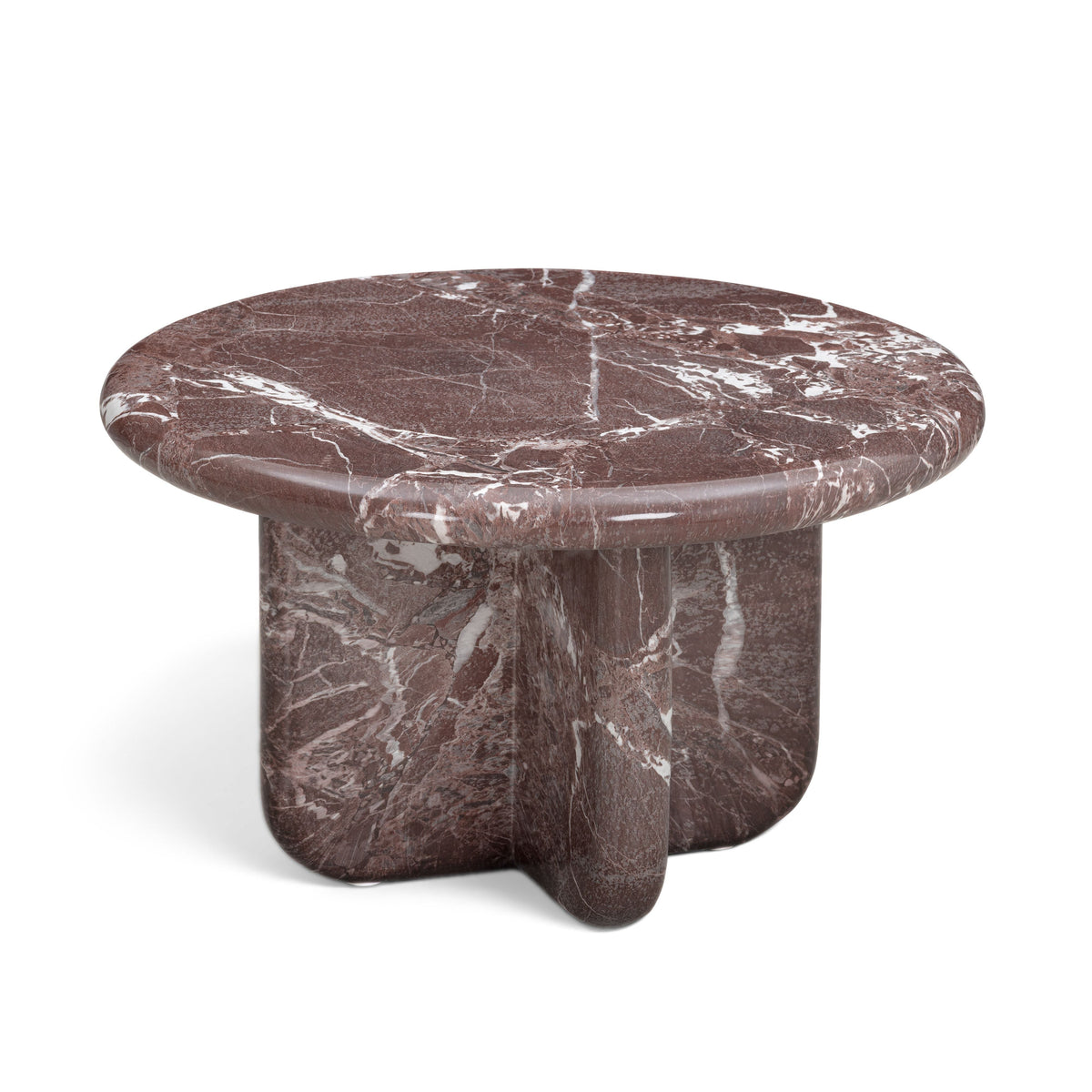Juju Faux Marble Indoor/Outdoor Round Coffee Table