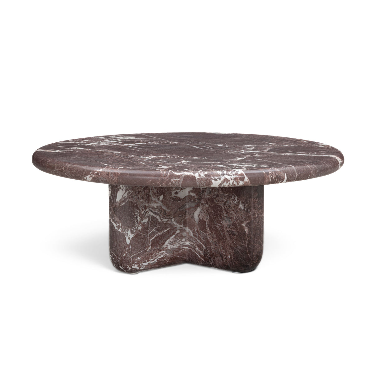 Juju Faux Marble Indoor/Outdoor Round Coffee Table