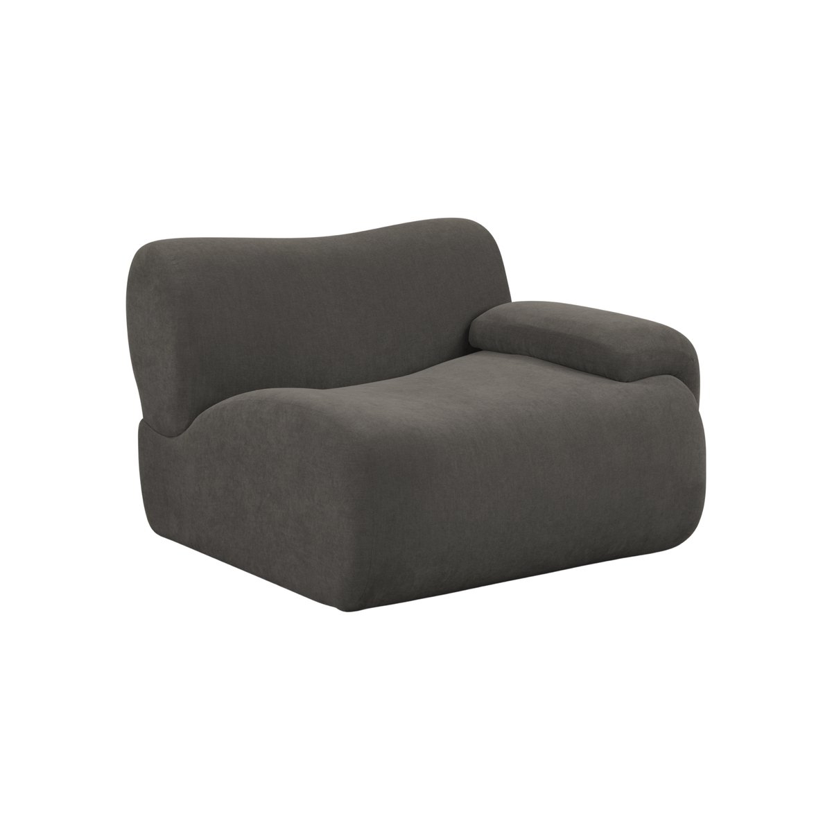 Zenith Contract-Grade Upcycled Fabric Corner Chair