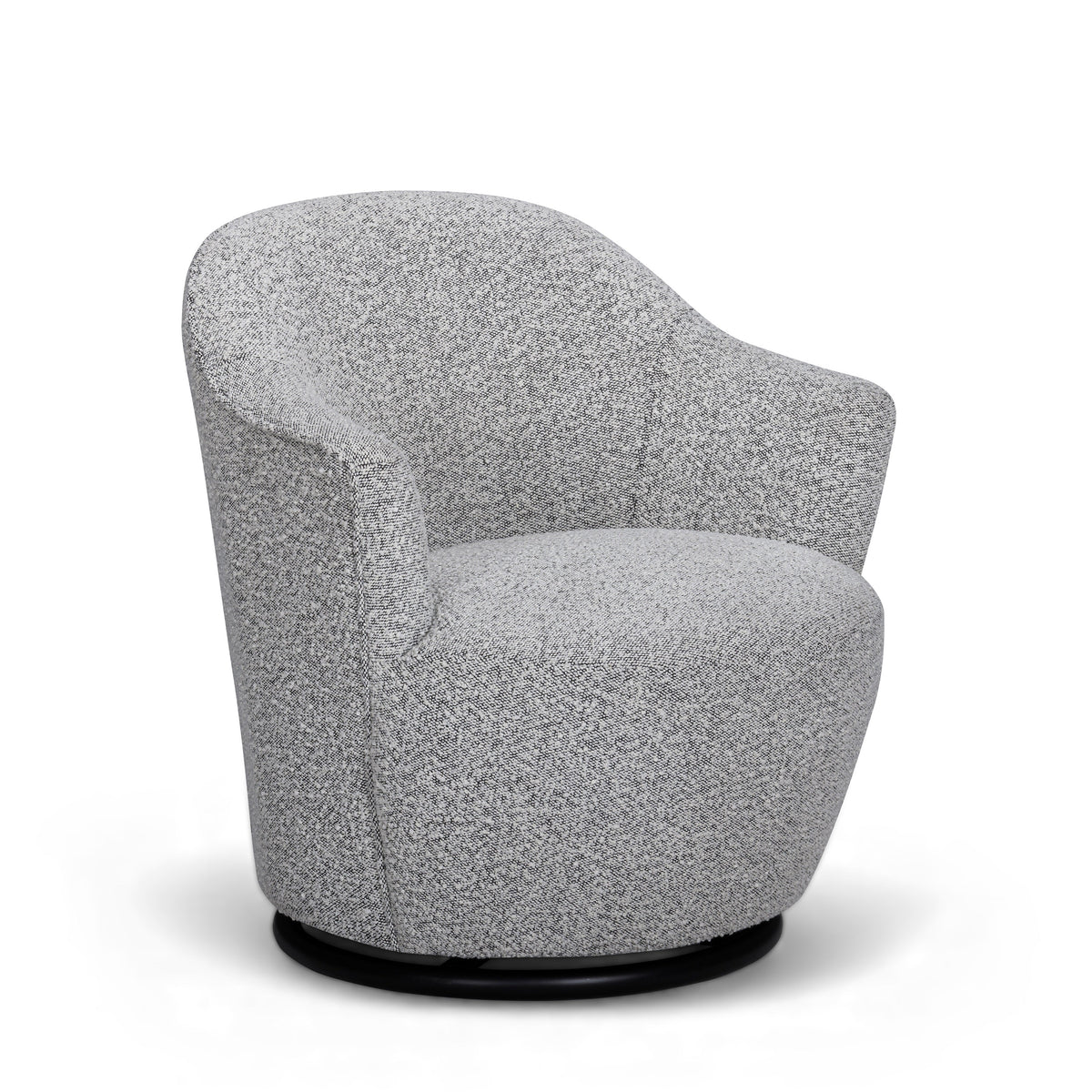 Skyla Performance Boucle Swivel Accent Chair