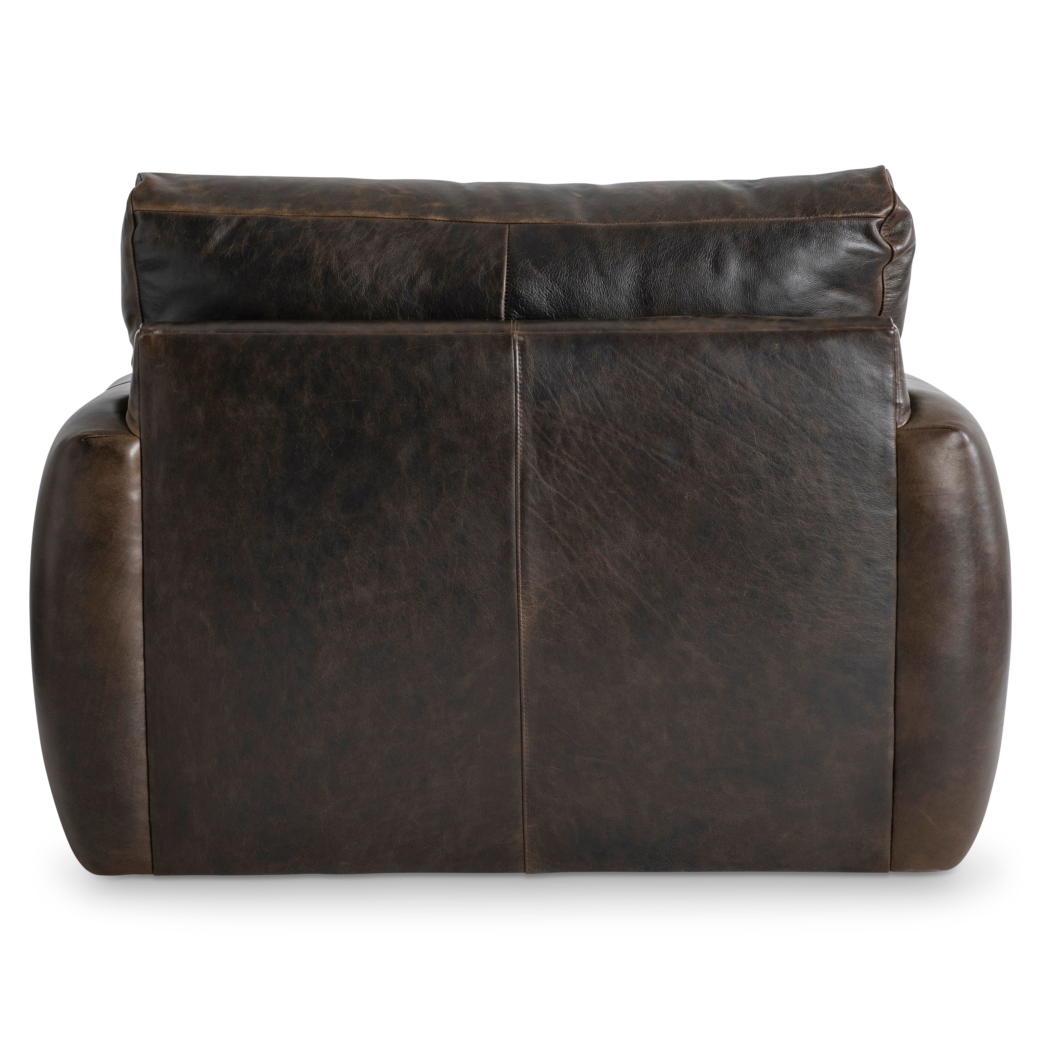 Cameron Leather Swivel Chair by Bernhardt