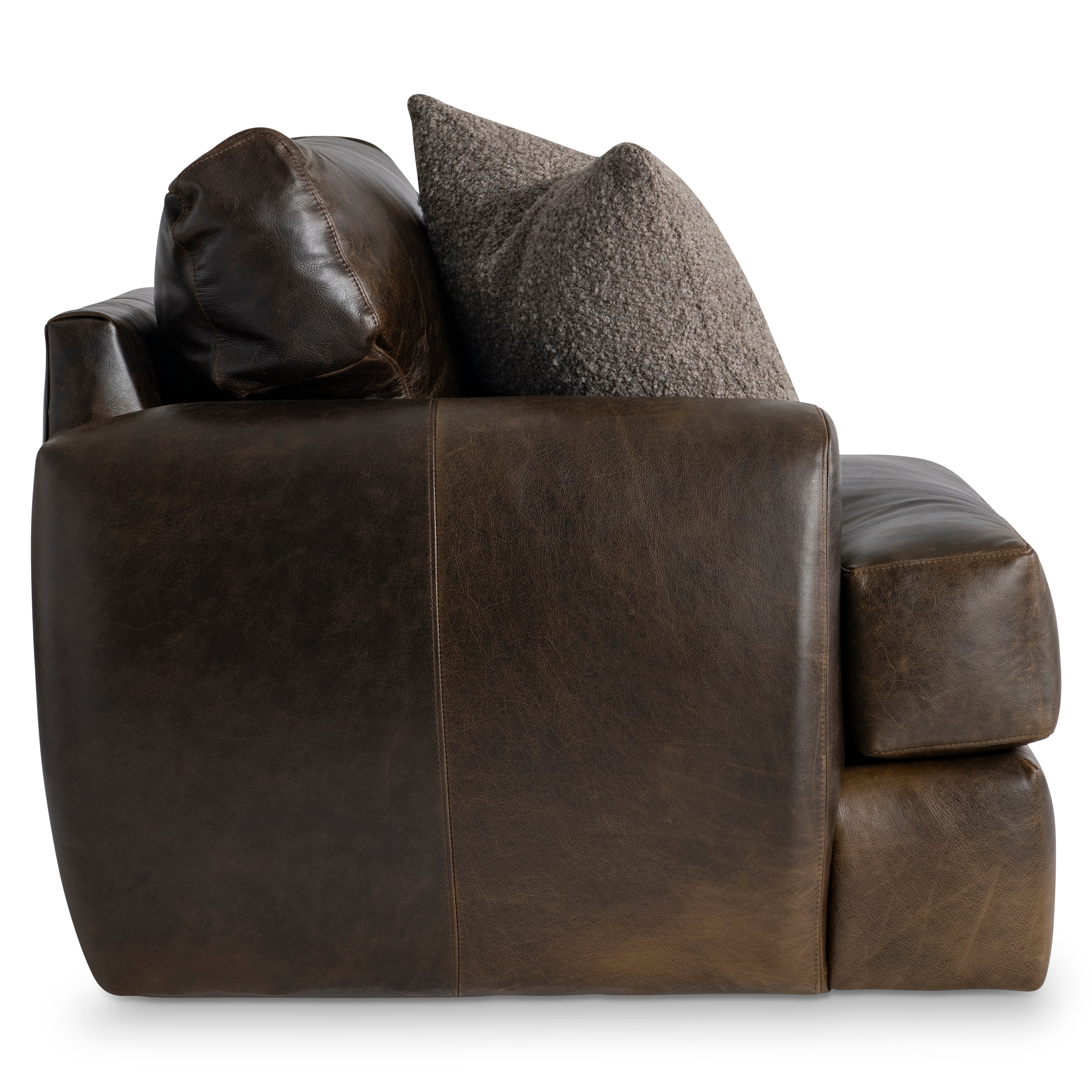 Cameron Leather Swivel Chair by Bernhardt