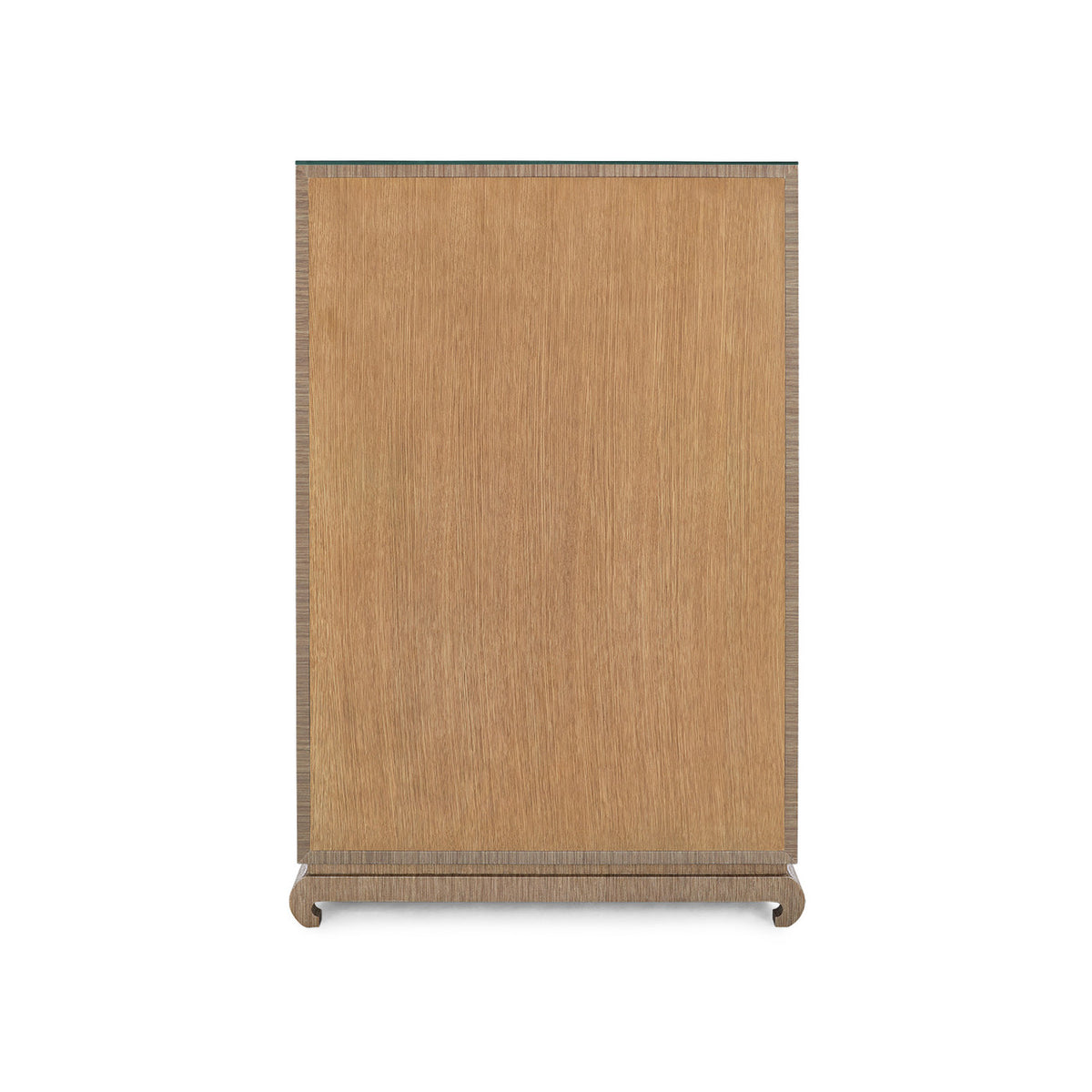 Ming Tall 6-Drawer with Glass Top