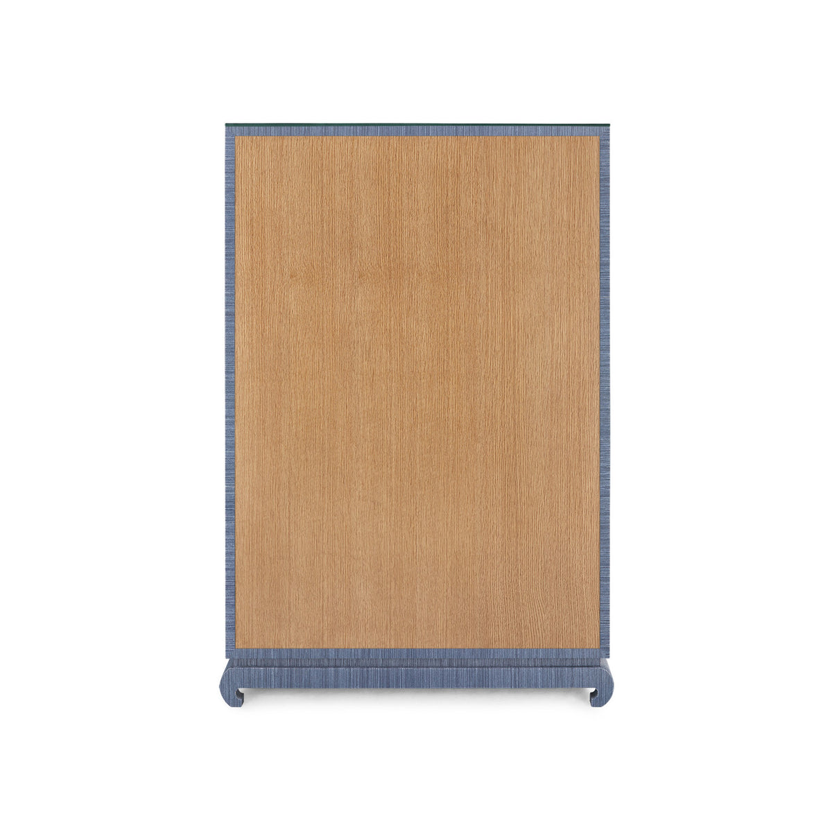 Ming Tall 6-Drawer with Glass Top